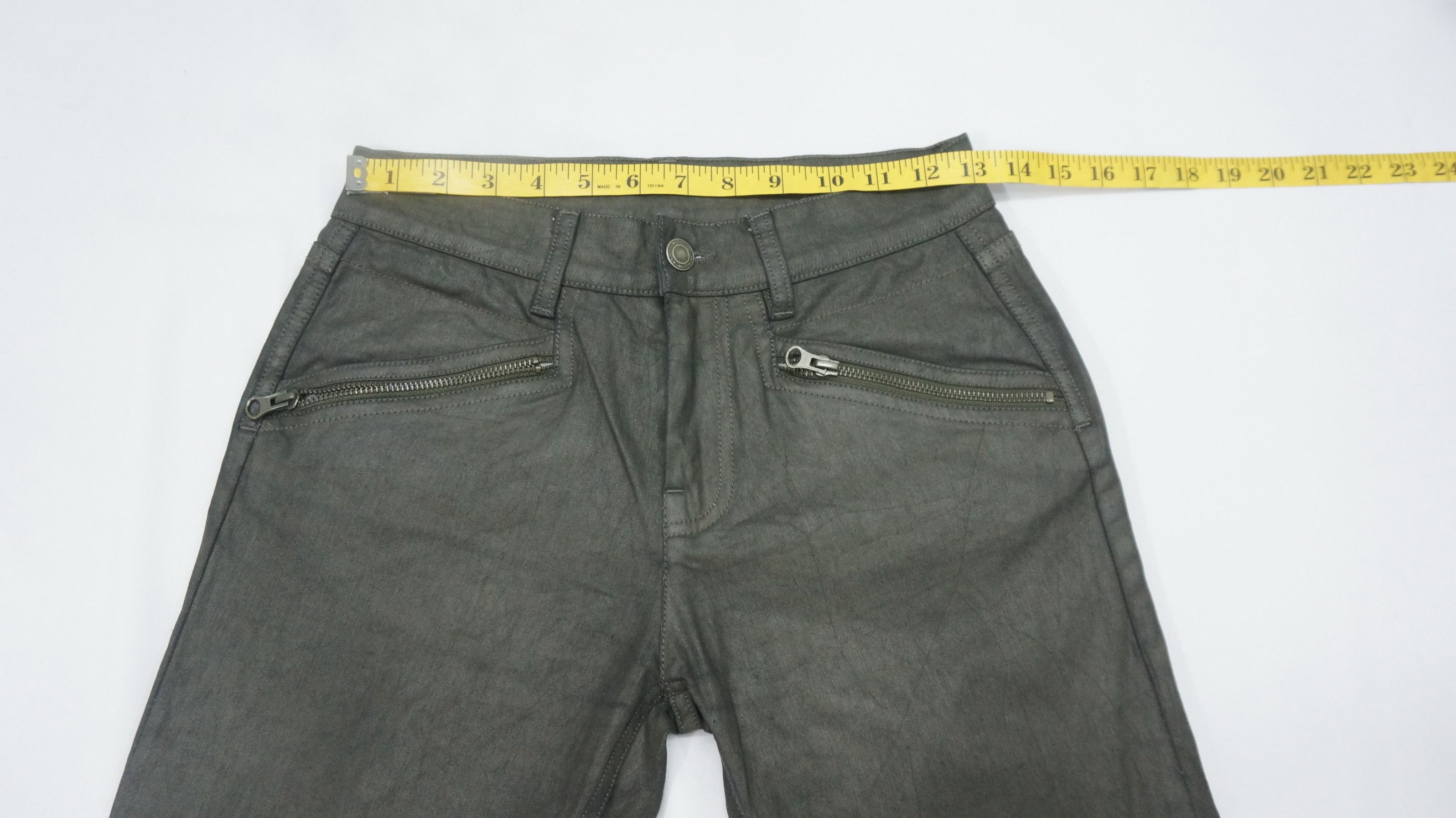 Designer 🔥 Comptoir Des Cotonniers Women's Semi wax pants Size 26" / US 2 / IT 38 - 8 Thumbnail