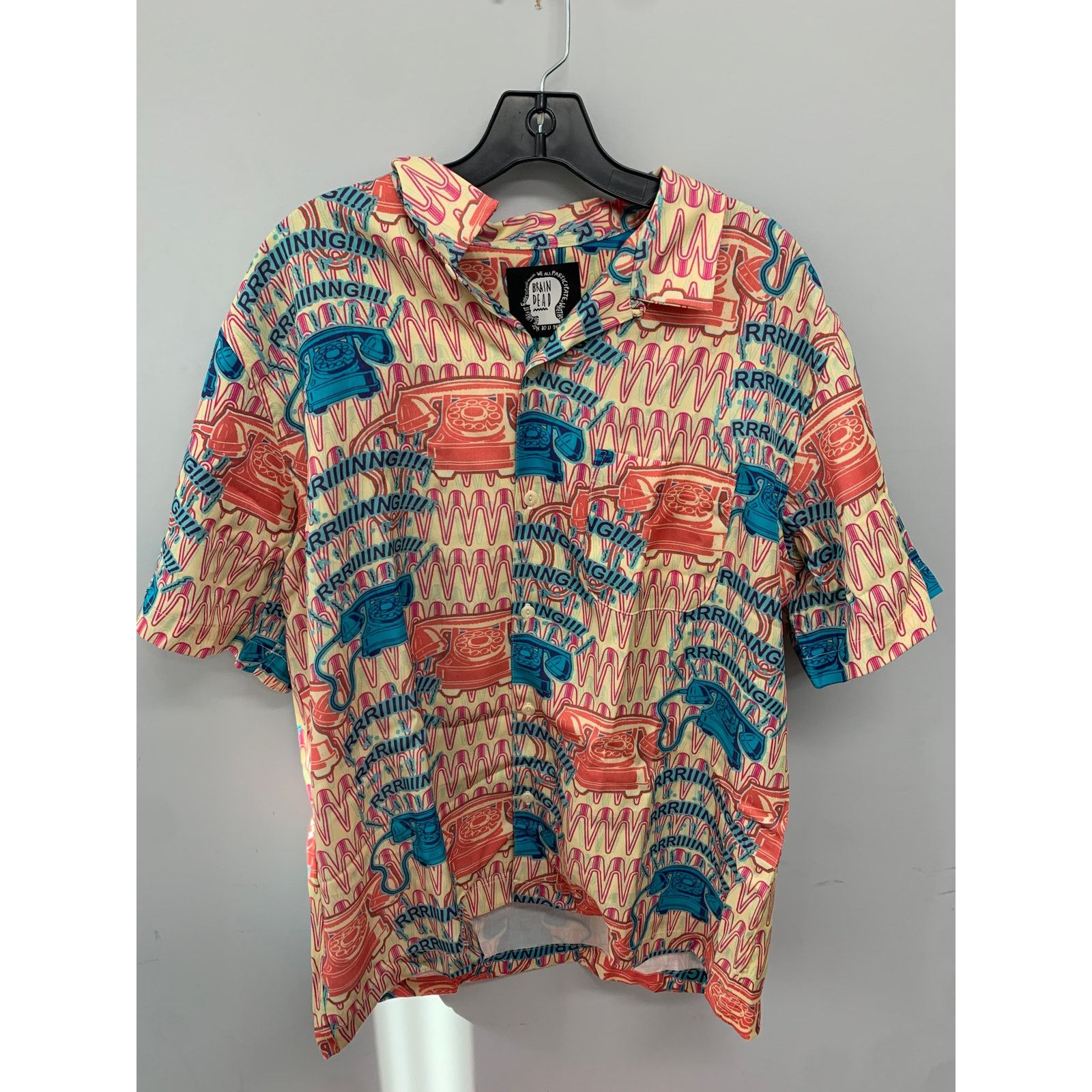 Brain Dead Brain Dead Ring Ring Shirt Size Small BRAND NEW SHIPS NOW Size US S / EU 44-46 / 1 - 1 Thumbnail