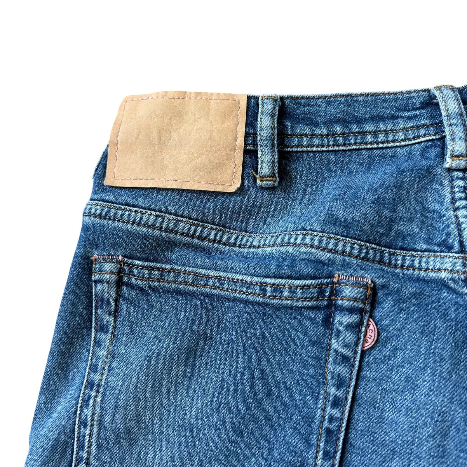 Acne Studios ACNE Studios River Slim Tapered Jean Mid Blue Size US 32 / EU 48 - 5 Thumbnail
