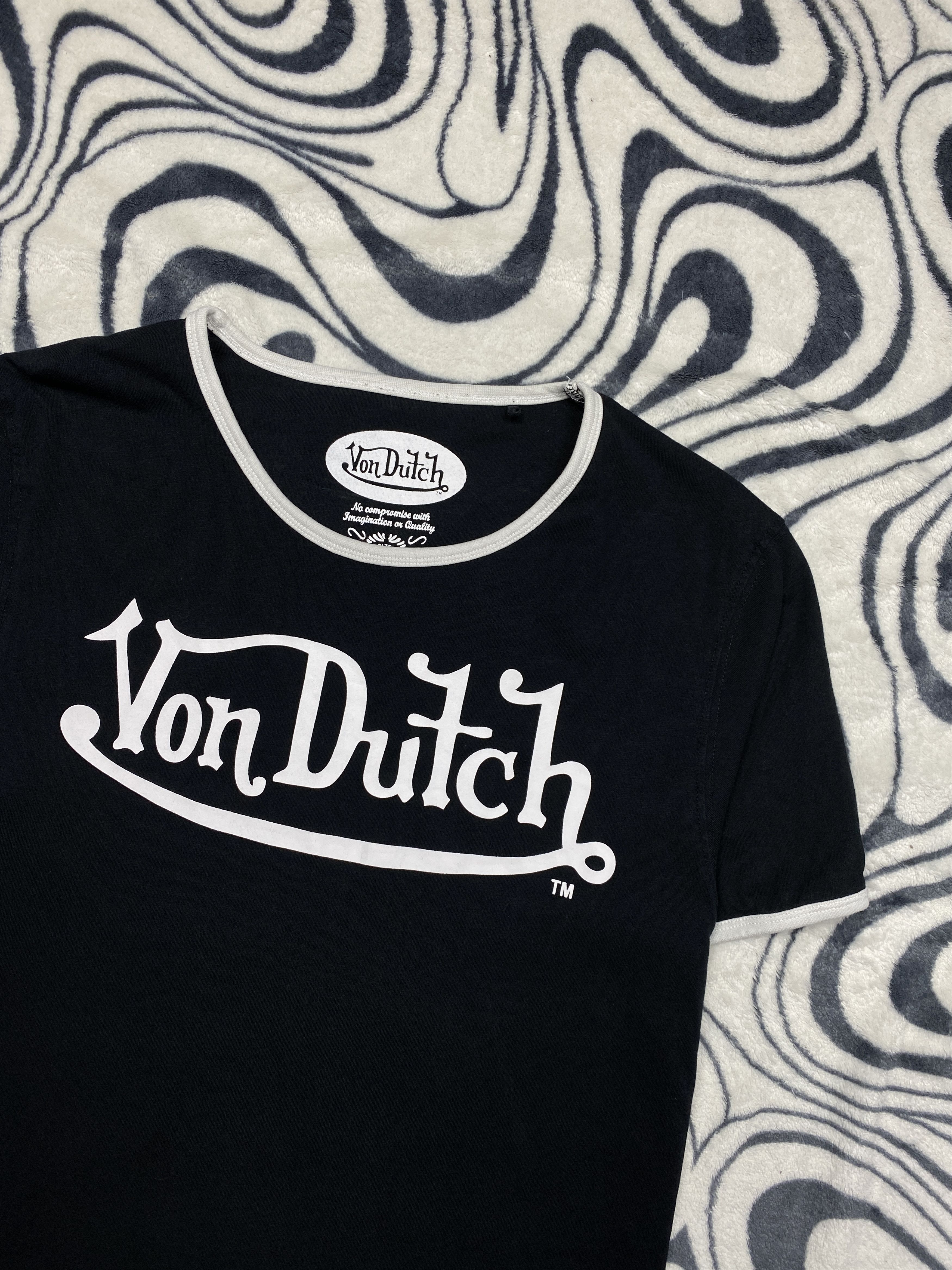 Von Dutch Von Dutch Vintage Mens Crew Neck T-Shirt Size US L / EU 52-54 / 3 - 2 Thumbnail