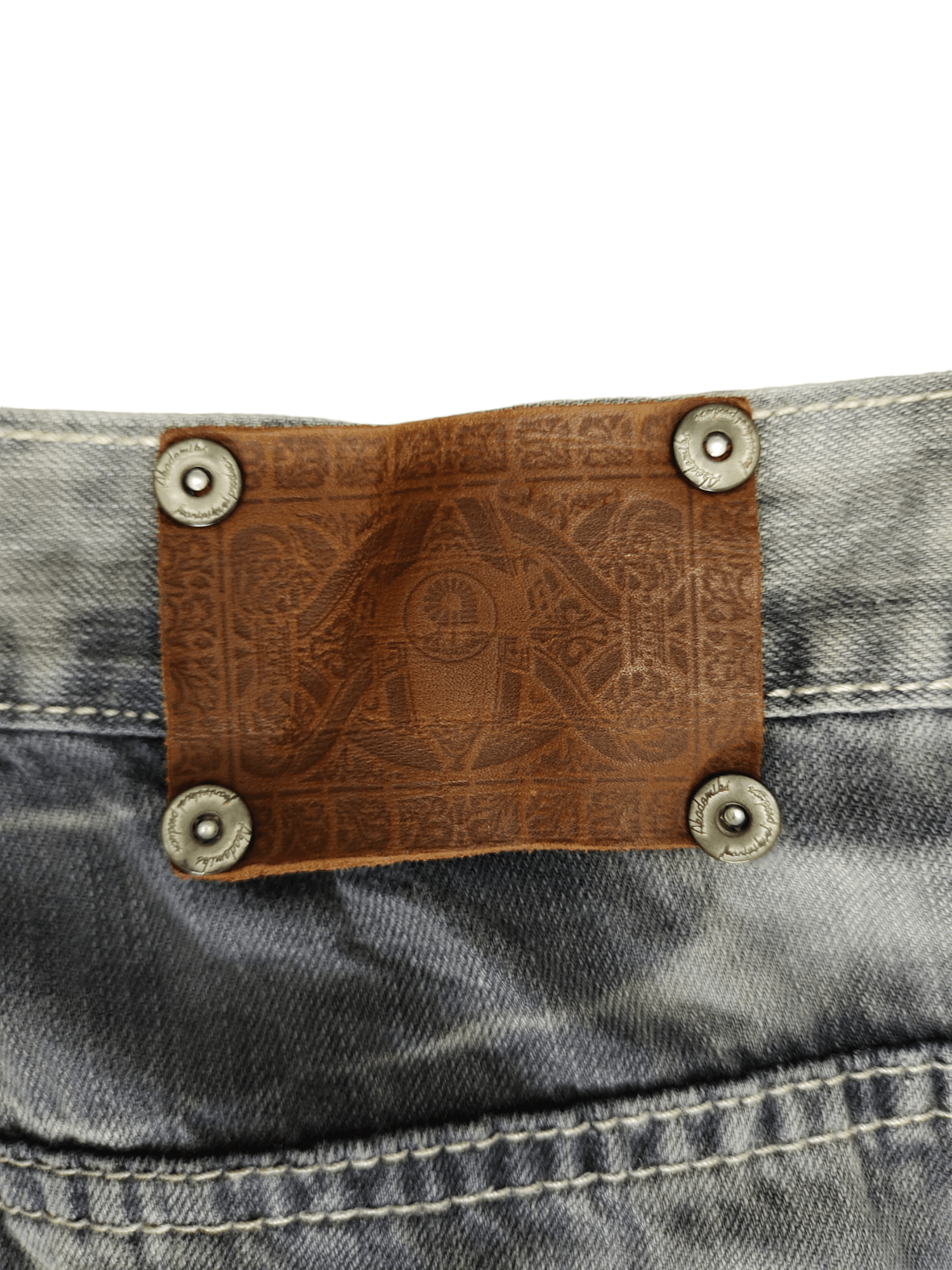 Akademiks Baggy Jeans Akedamiks Acid Wash Denim Loose Leg Y2k Jnco Size US 32 / EU 48 - 14 Thumbnail
