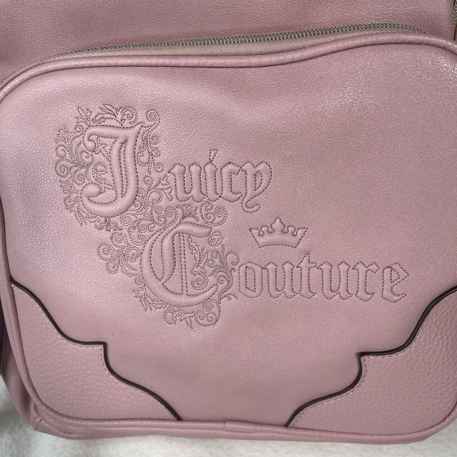 Juicy Couture Juicy Couture "Once Upon A Time" Beautiful Leather Backpack Size ONE SIZE - 2 Thumbnail