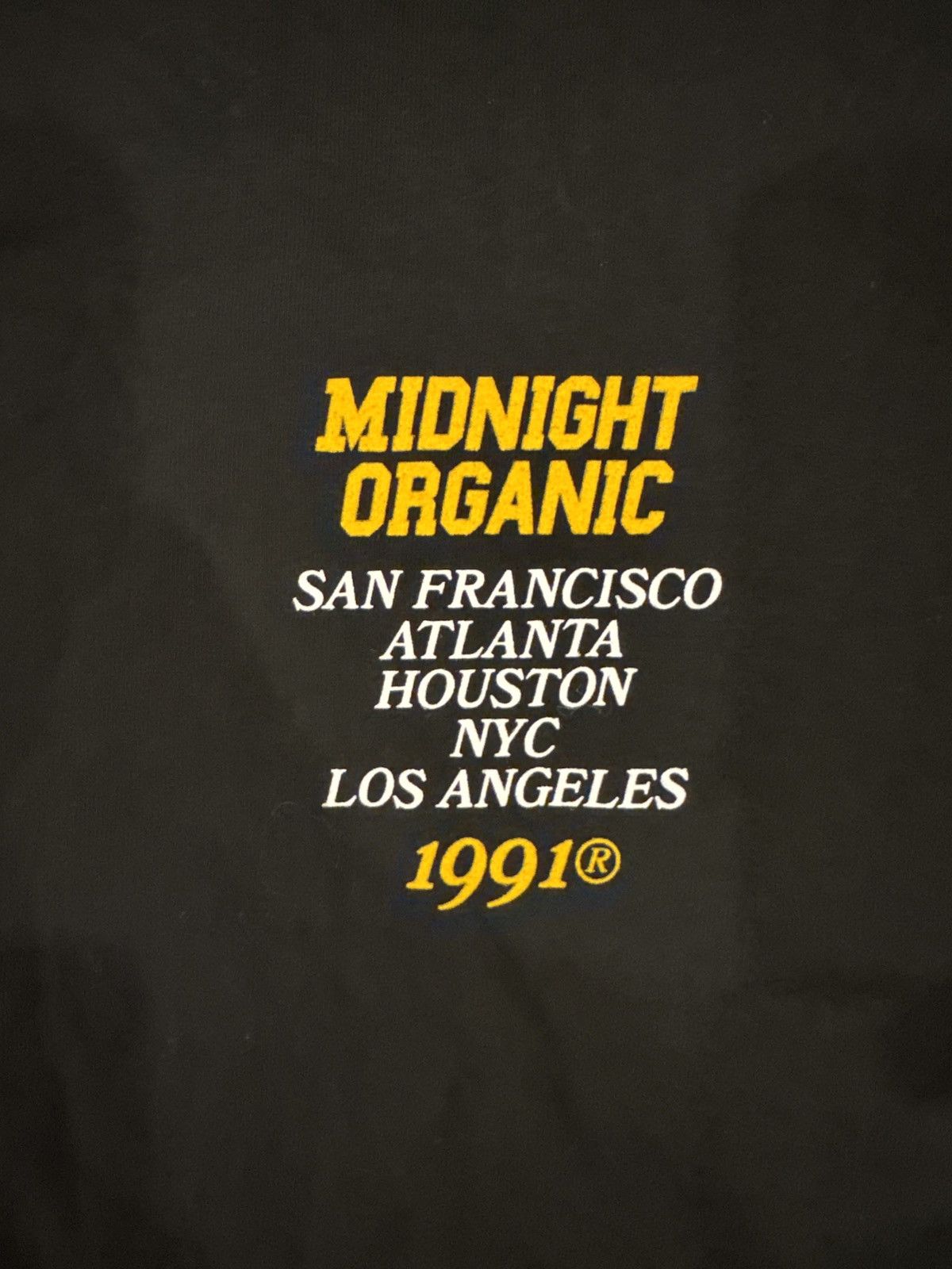 Midnight Organic Midnight Organic Health is Wealth Tee Size US M / EU 48-50 / 2 - 2 Thumbnail
