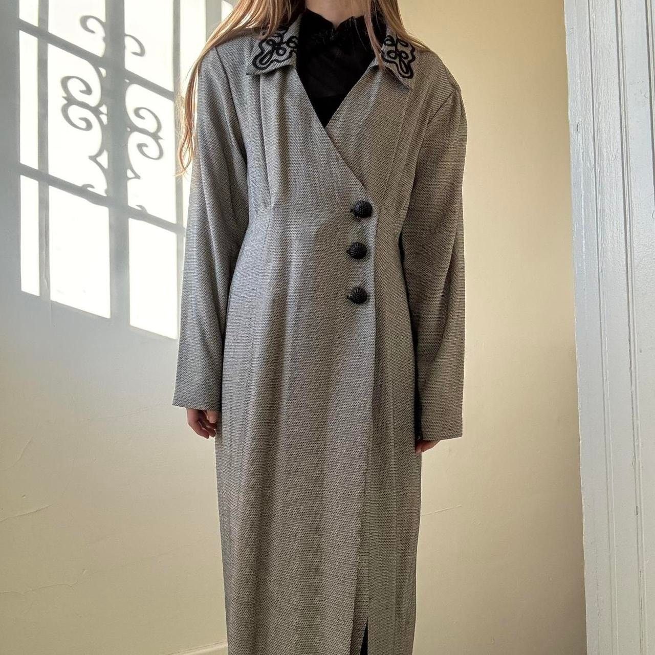 Vintage Vintage 1990s Expo Jacket Over Coat 10 Retro Classy Size L / US 10 / IT 46 - 2 Thumbnail