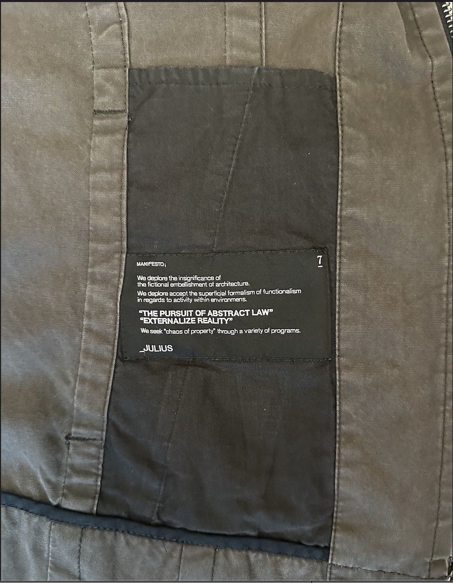 Julius Julius_7 SS08 Cotton Jacket Size US XS / EU 42 / 0 - 4 Thumbnail