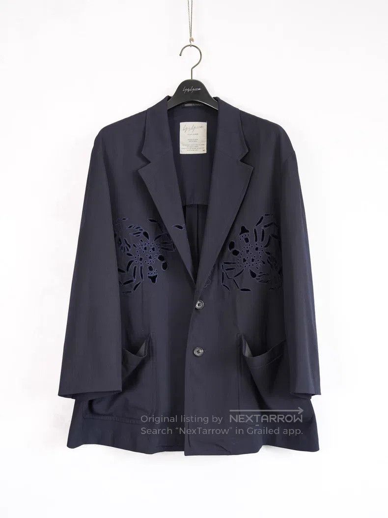 Yohji Yamamoto Yohji Yamamoto Size M 96SS crab cutout suit| Size 38R - 1 Thumbnail