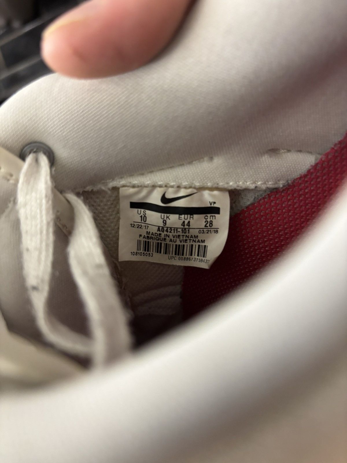 Nike × Travis Scott Travis scott x nike air force 1 sail 2018 Size US 10 / EU 43 - 10 Thumbnail