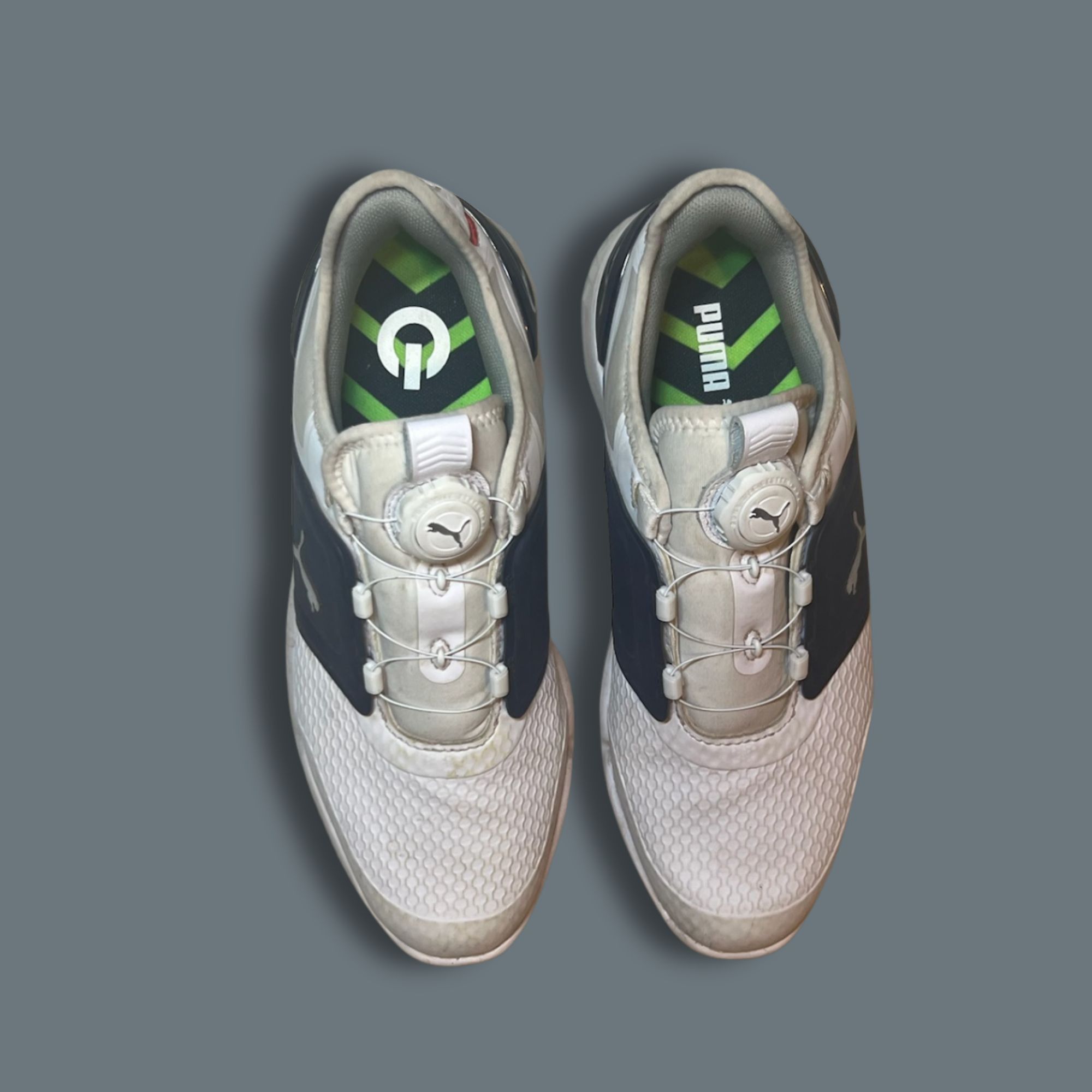 Puma Puma Ignite Elevate Disc Golf Shoes Size 7.5 Mens White & Na Size US 7.5 / EU 40-41 - 2 Thumbnail