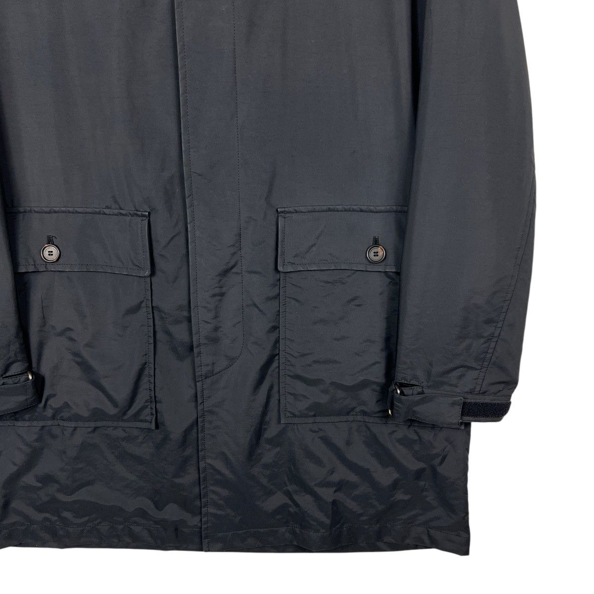 Lanvin Lanvin Paris oiled Coat Jacket Made In Italy Size US M / EU 48-50 / 2 - 8 Thumbnail