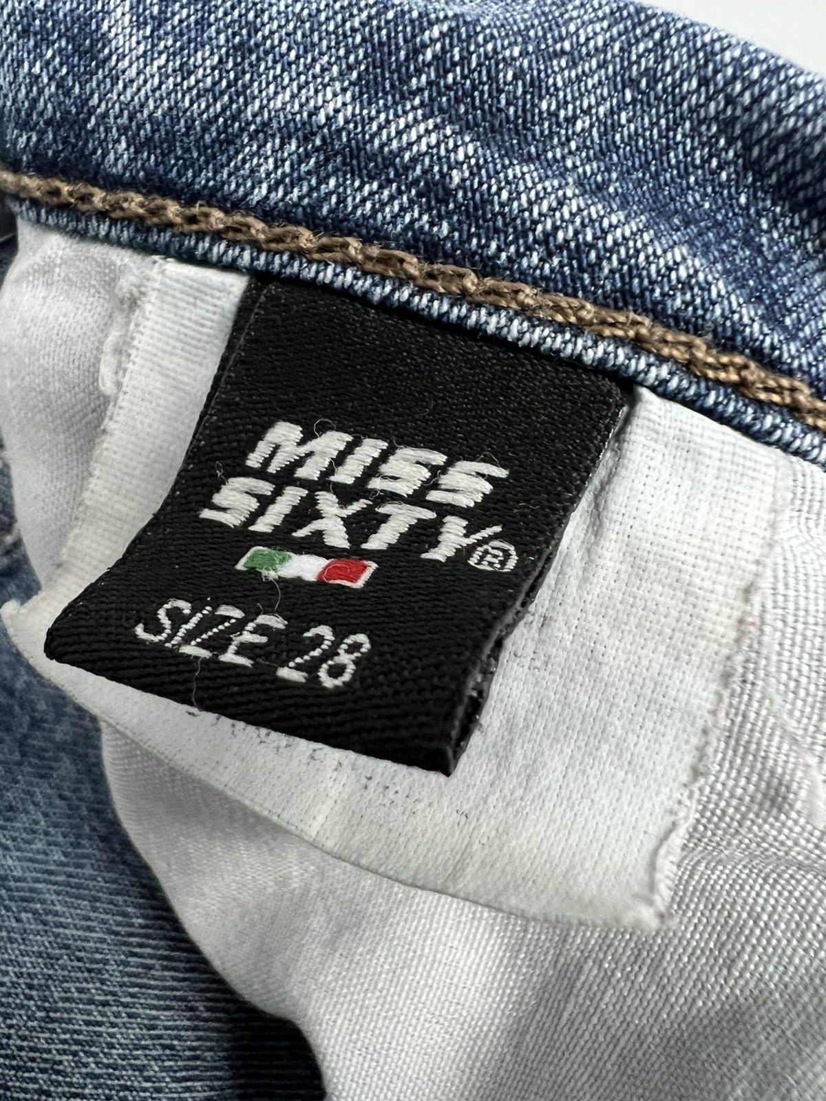 Miss Sixty Miss Sixty Roxy-1 Denim Pants Jeans Armani Cavalli Prada Size 28" / US 6 / IT 42 - 6 Thumbnail