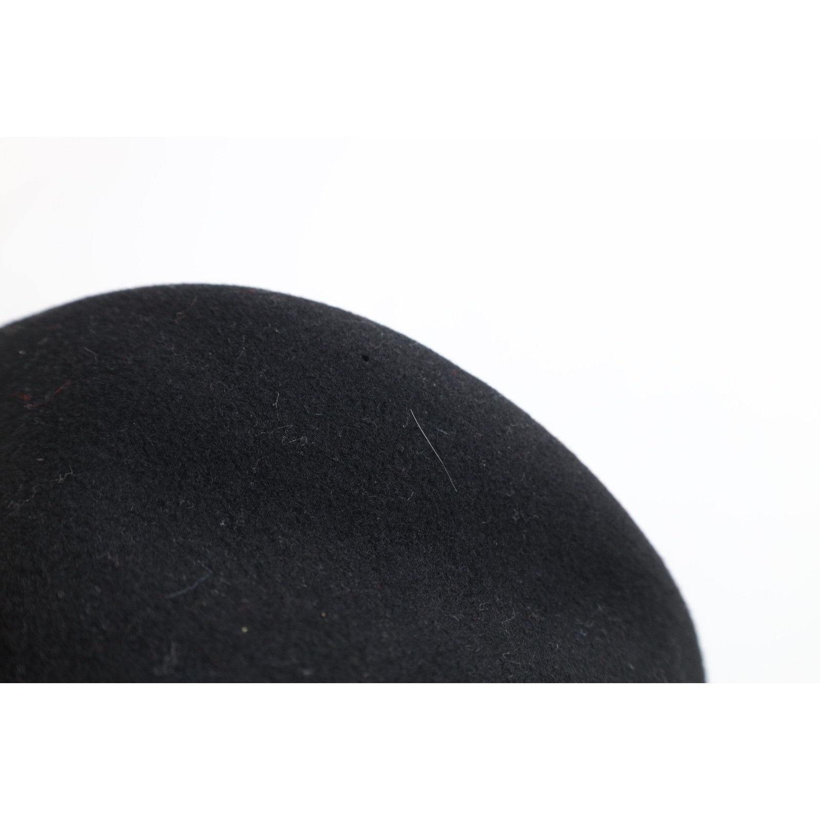 Vintage Vintage 80s 90s Streetwear Roped Flower Felt Wool Beret Hat Size ONE SIZE - 5 Thumbnail