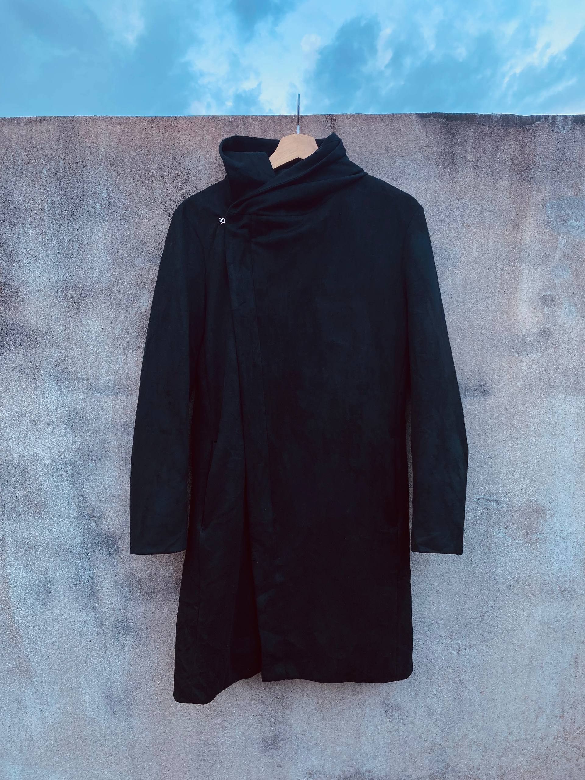 GOSTAR DE FUGA GOSTAR DE FUGA Asymmetrical Hooded Coat Jacket Size US S / EU 44-46 / 1 - 4 Thumbnail