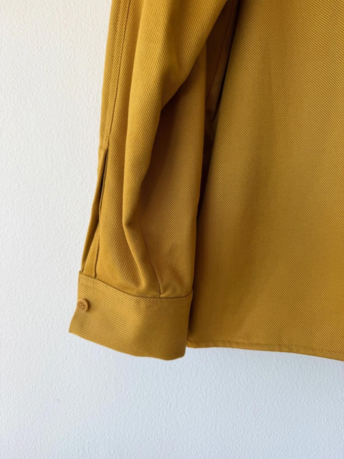 Cos COS mens overshirt jacket top shirt yellow large l Size US L / EU 52-54 / 3 - 7 Thumbnail