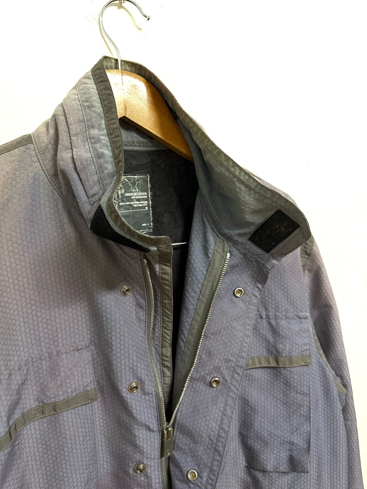 Jun Takahashi × Undercover Undercover Jun Takahashi AW00 Melting Pot Sunfaded Jacket Size US L / EU 52-54 / 3 - 9 Thumbnail