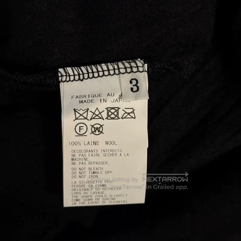 Yohji Yamamoto Yohji Yamamoto 24aw pleated turtleneck wool long sleeve T- Size US L / EU 52-54 / 3 - 7 Thumbnail