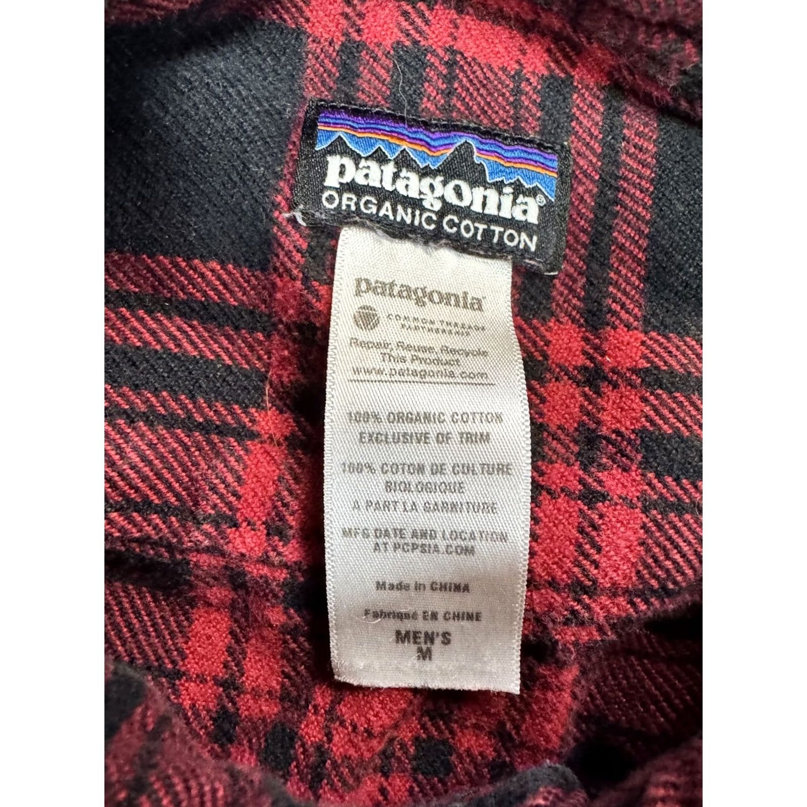 Patagonia Patagonia Men's Shirt Long Sleeve Red Plaid Flannel Size M Size US M / EU 48-50 / 2 - 3 Thumbnail