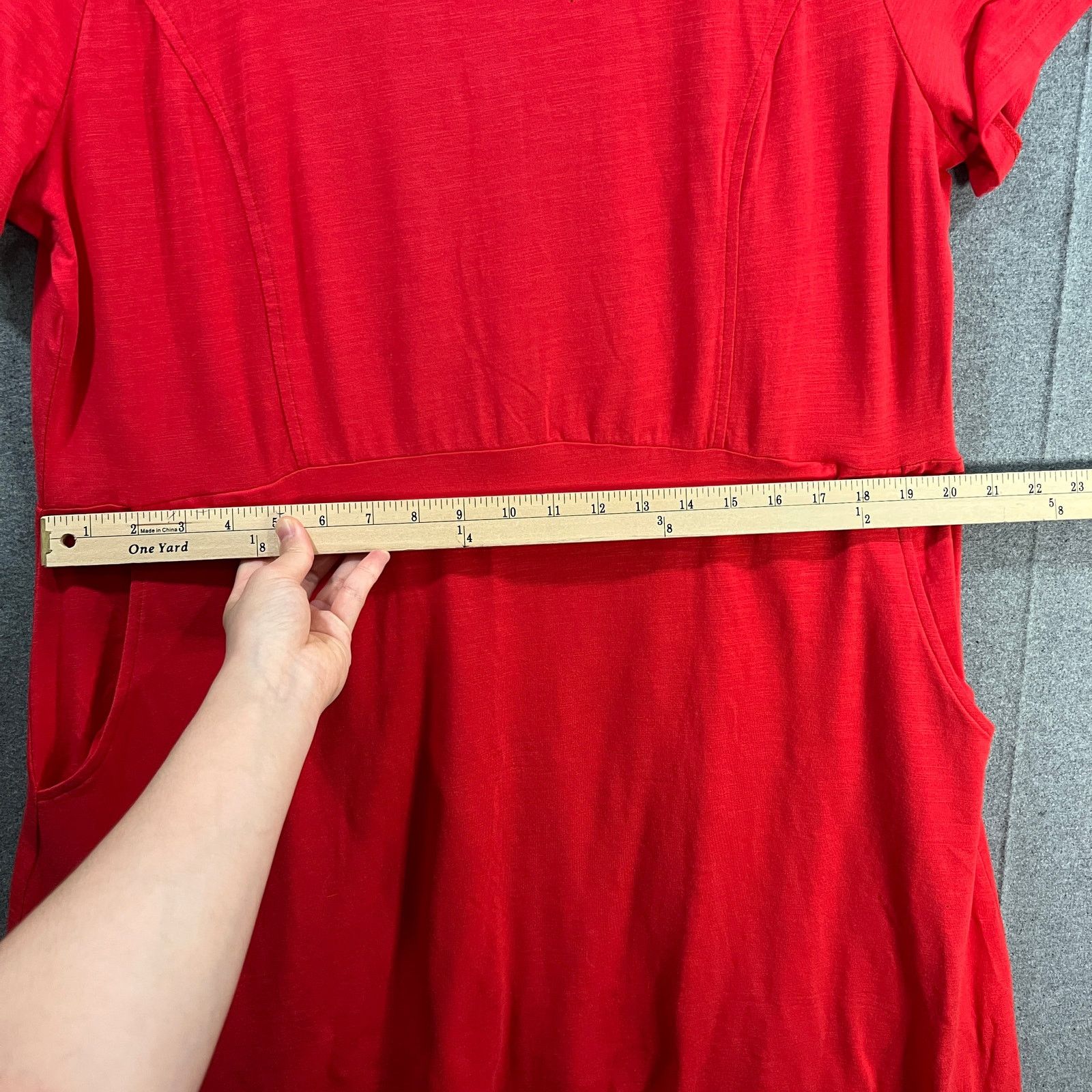 Other Joan Rivers Regular Cotton Blend Knit Midi Dress Size L / US 10 / IT 46 - 6 Thumbnail