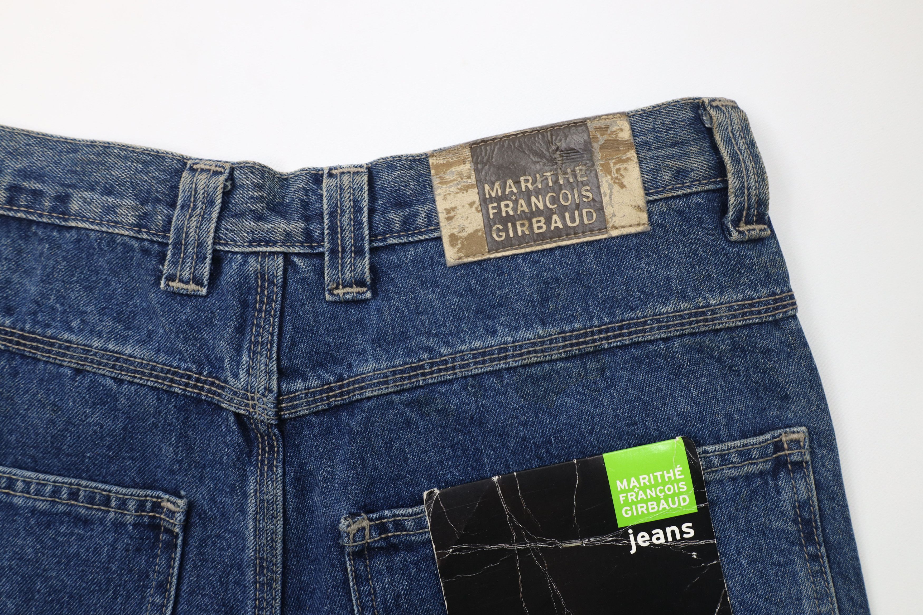 Marithe + Francois Girbaud Deadstock Vintage 90s Marithe Francois Girbaud Wide Jeans Size US 32 / EU 48 - 16 Thumbnail