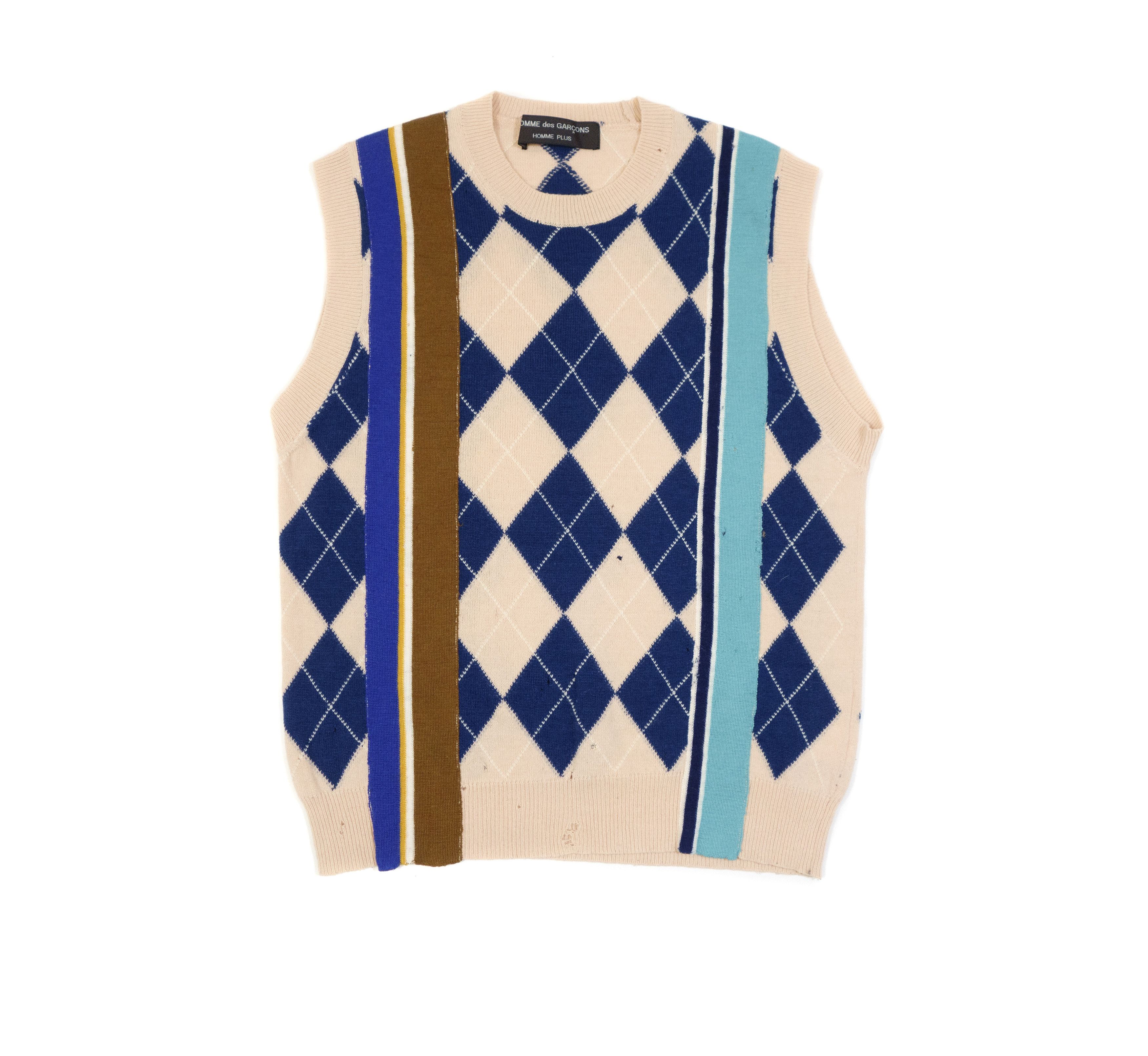 Comme Des Garcons Homme Plus Sweater Vest | Grailed