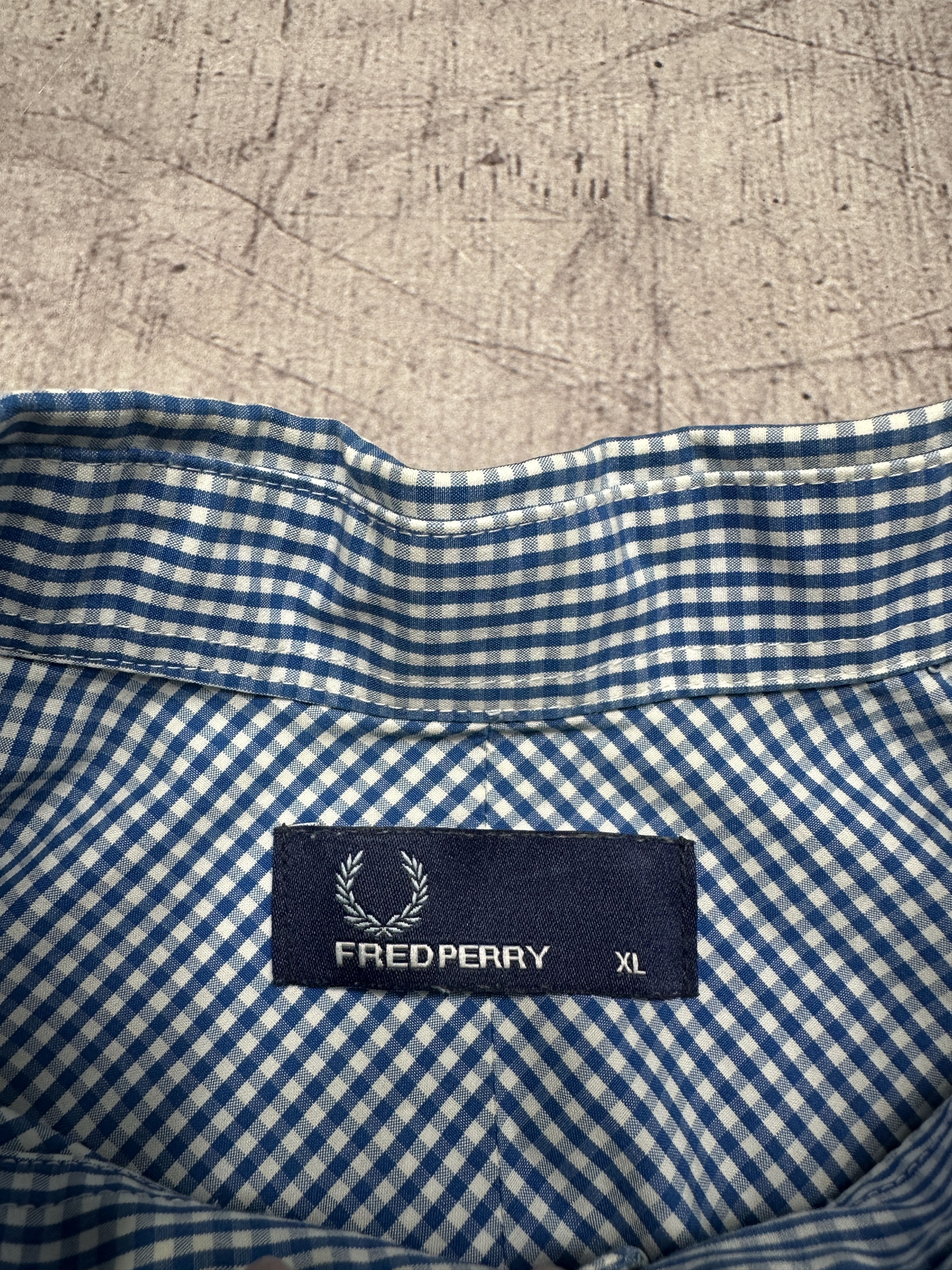 Fred Perry Fred Perry Vintage Mens Short Sleeve Shirt Size US XL / EU 56 / 4 - 4 Thumbnail