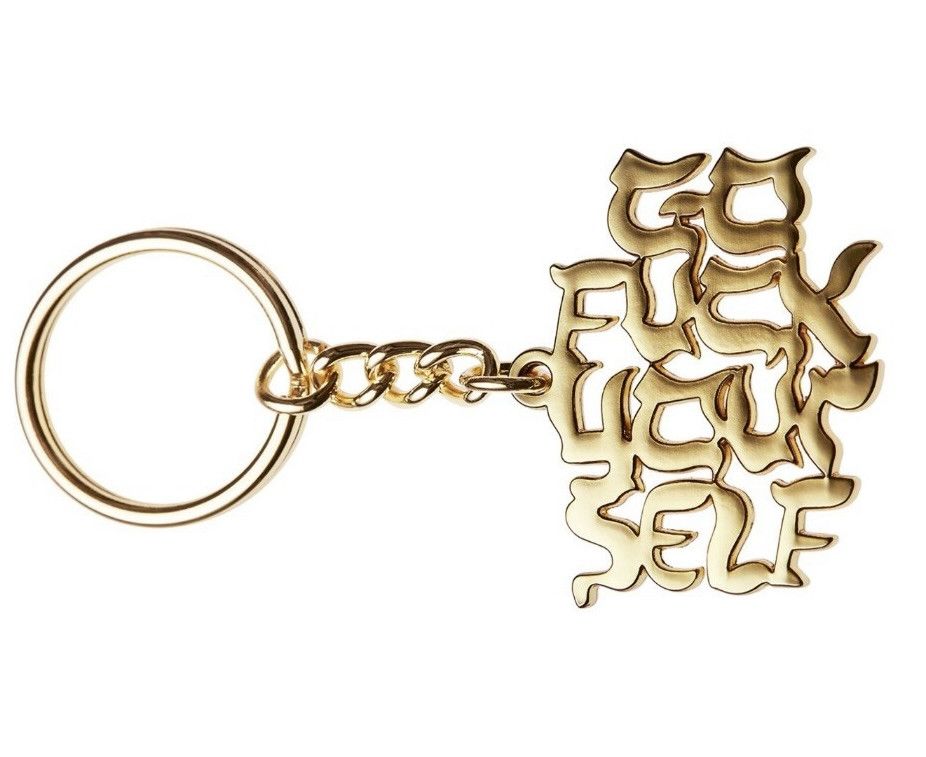 Supreme Go Fuck Yourself Keychain