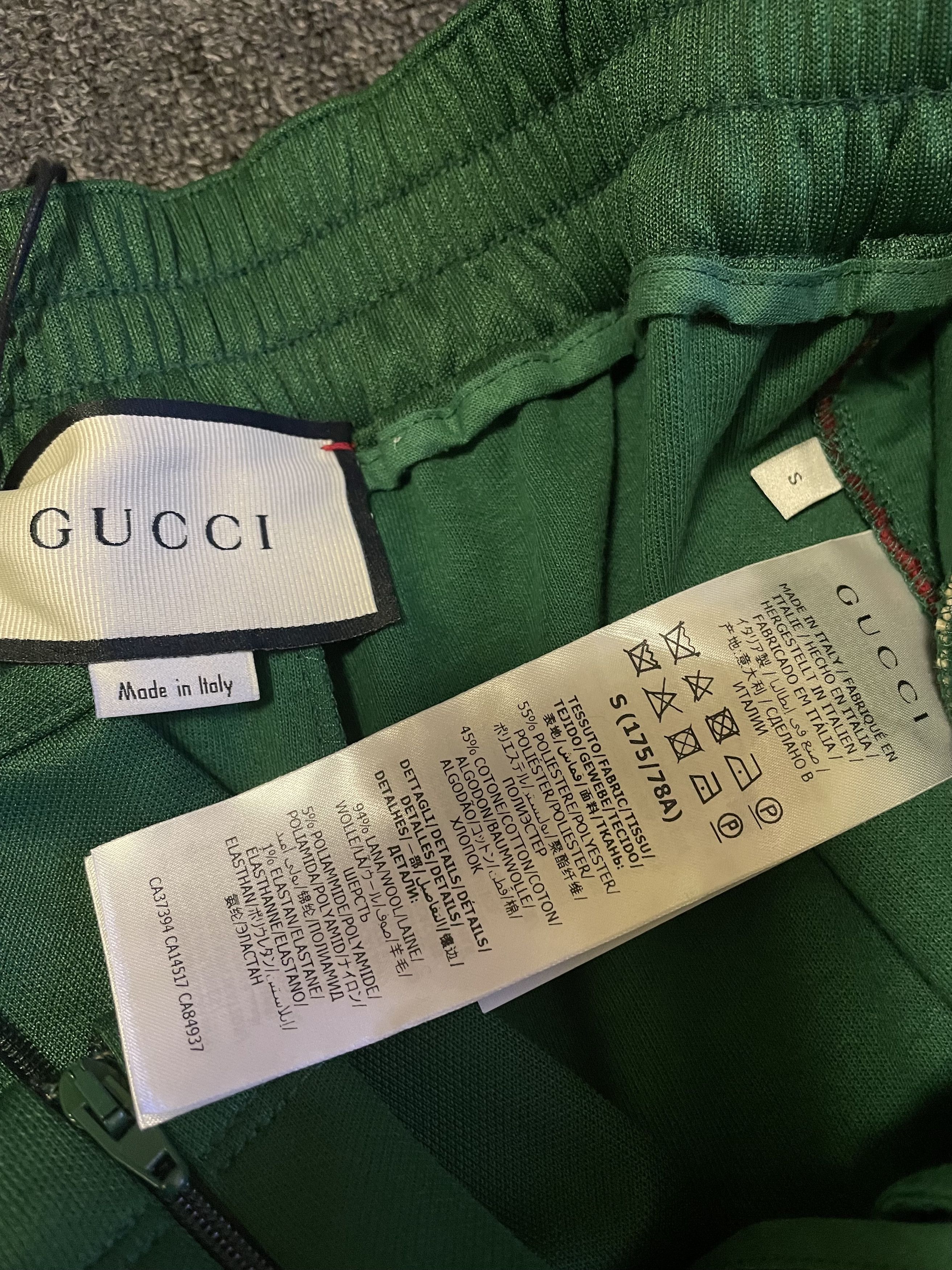 Gucci gucci green cropped Sweatpants, size s Size US 30 / EU 46 - 5 Thumbnail