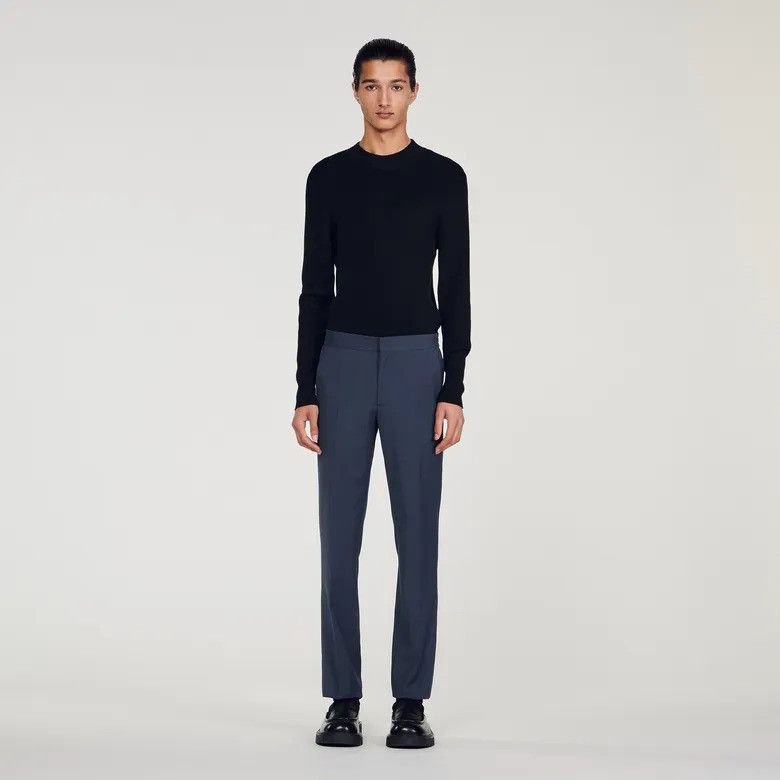 Sandro Sandro Virgin Wool Pants Size US 32 / EU 48 - 2 Thumbnail