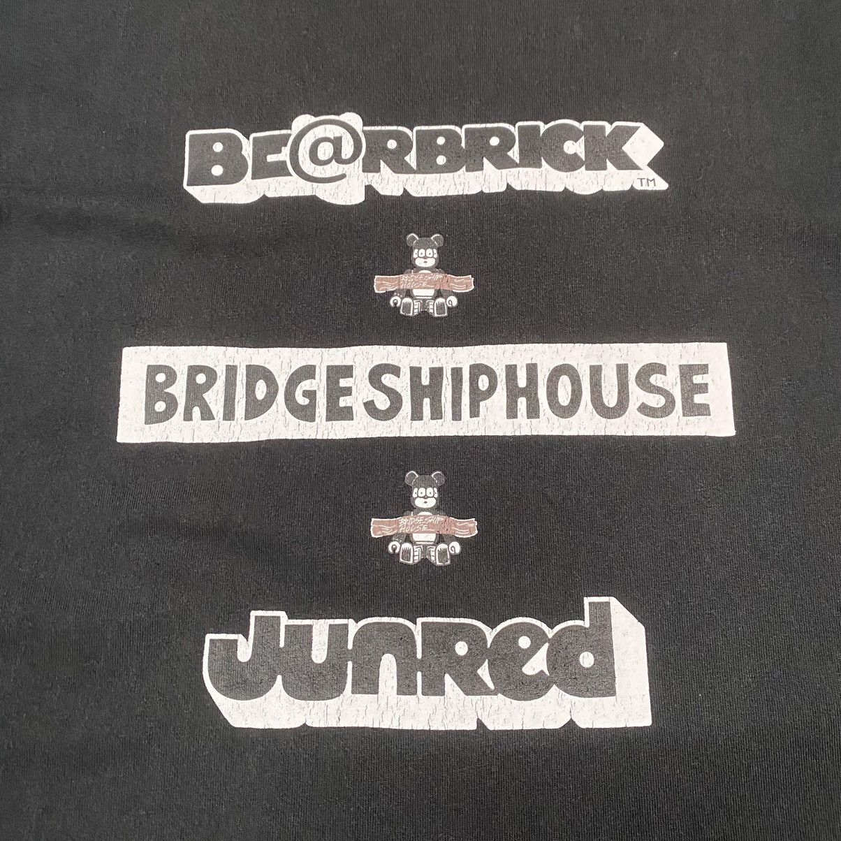Japanese Brand × Medicom Toy Vintage Bearbrick JunRed Bridgeshiphouse Longsleeve T Shirt Size US M / EU 48-50 / 2 - 6 Thumbnail
