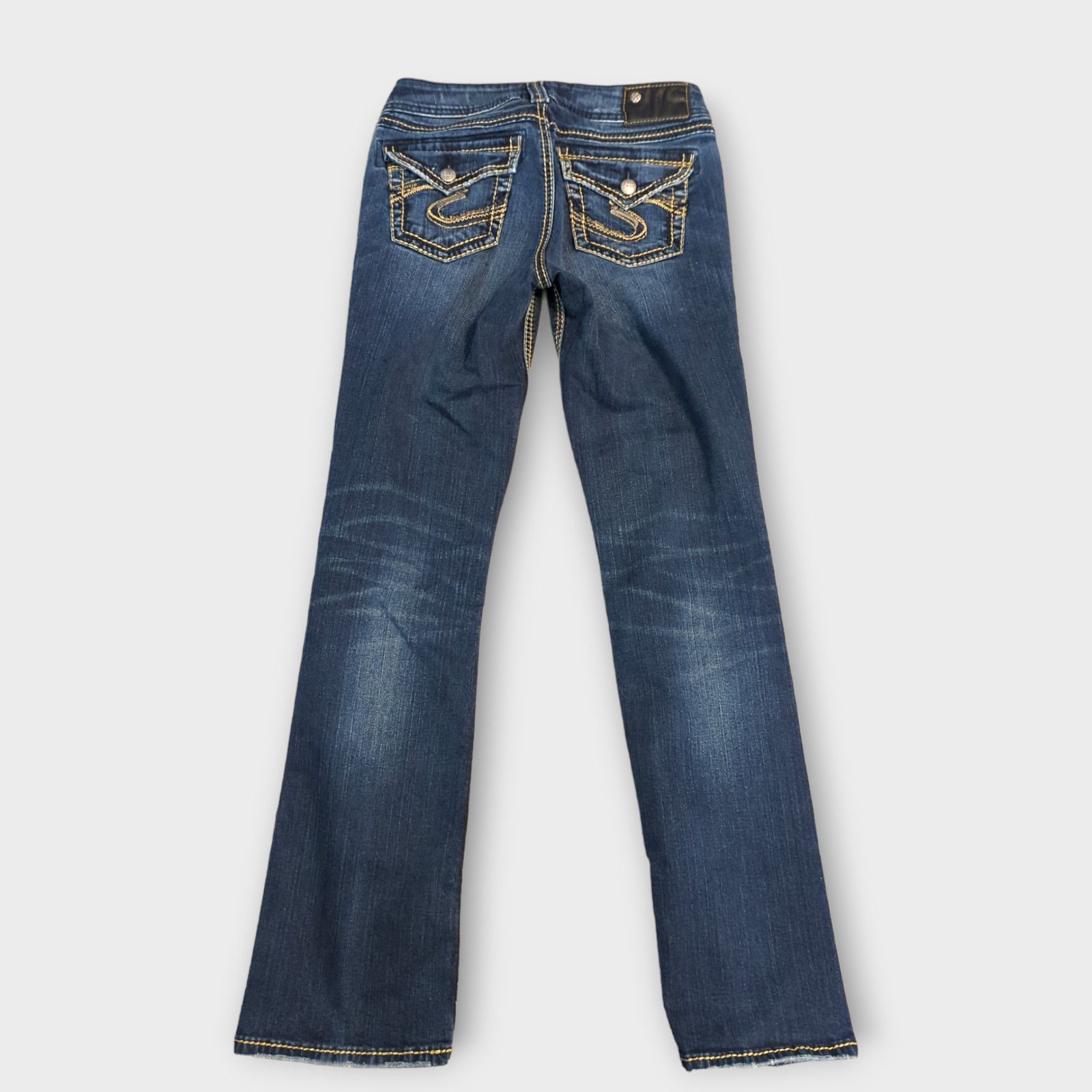 Other SILVER Suki Fluid Denim Boot Cut Jeans W26 Size 26" / US 2 / IT 38 - 2 Thumbnail