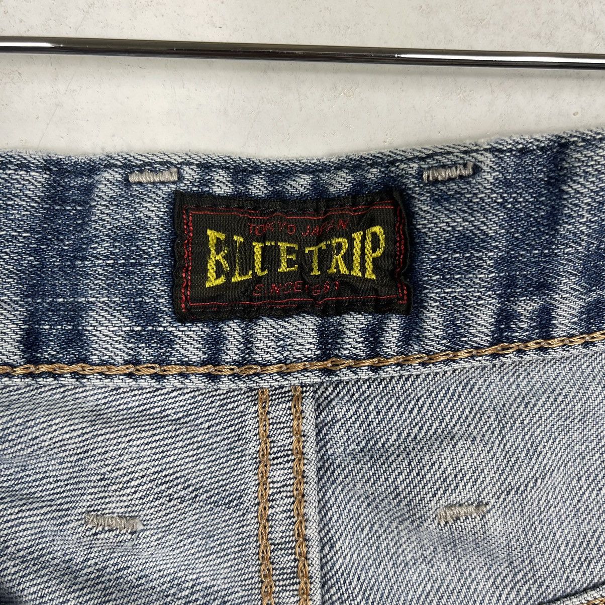 Edwin RIOT🔥30x30 Edwin Blue Trip Flare Denim Nice Colour Size US 30 / EU 46 - 13 Thumbnail