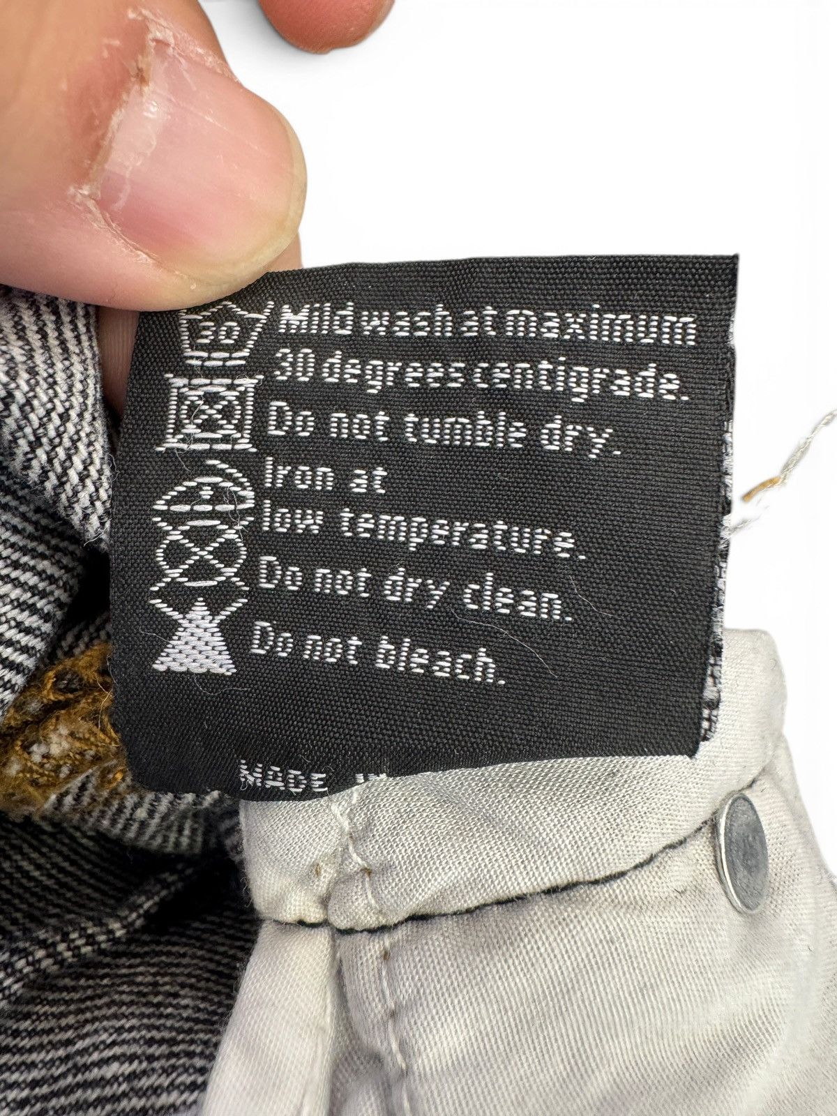 Who Decides War Who Decides War Satin Black Denim Window Jeans Size US 32 / EU 48 - 9 Thumbnail