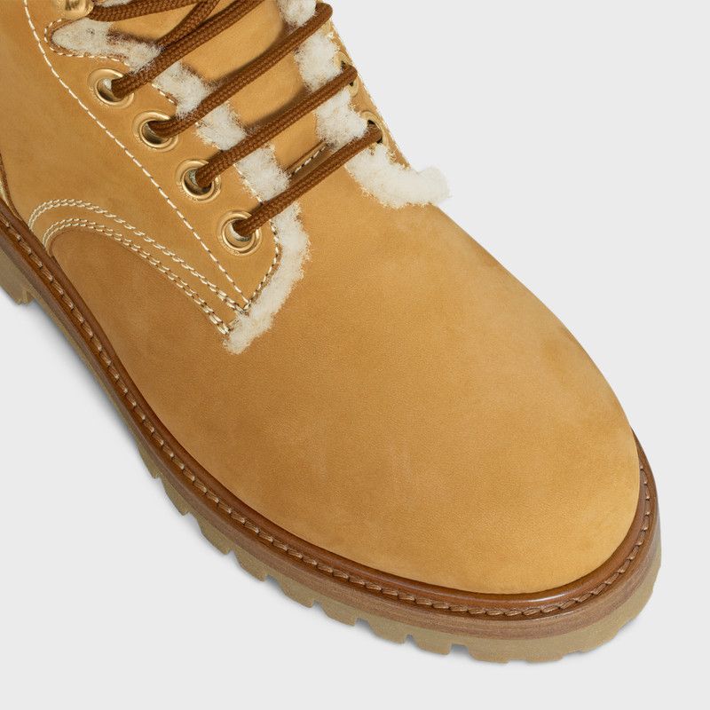Celine o1bcso1str1225 356774362C Kurt Lace-up Mid Boots Size US 9 / IT 39 - 4 Thumbnail