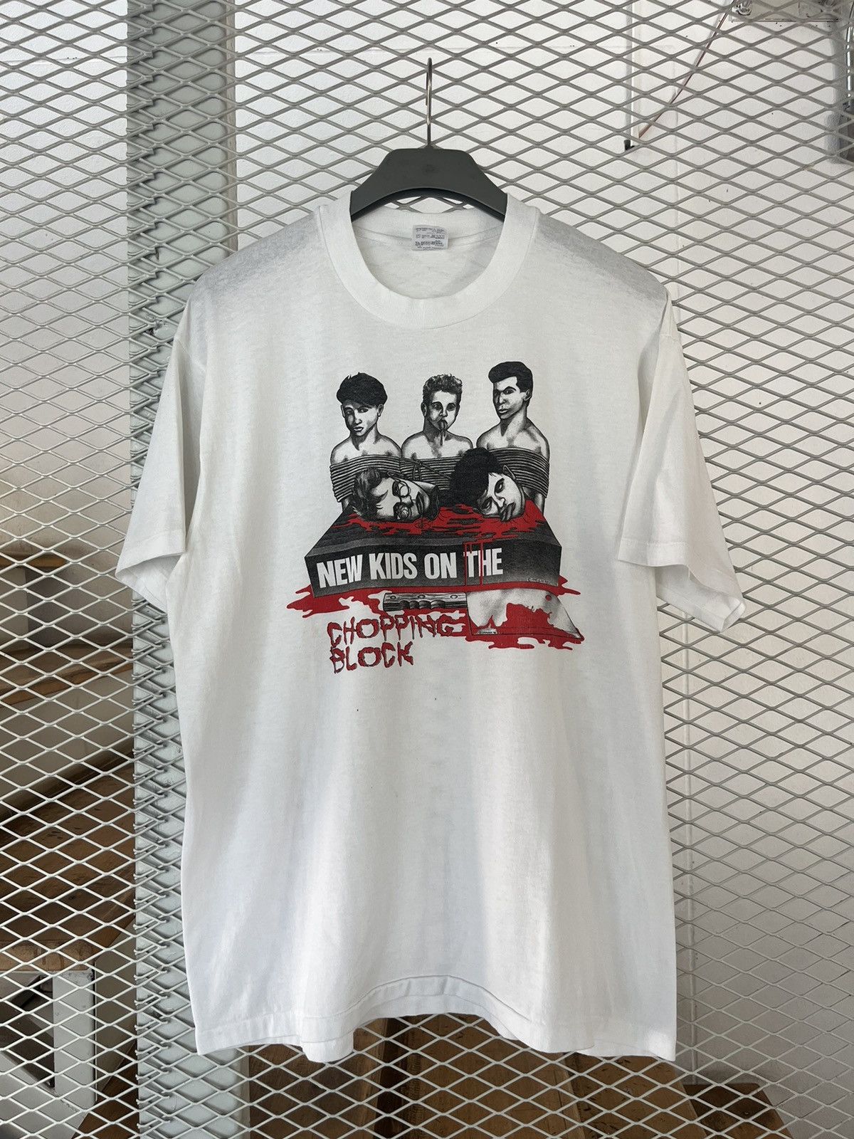 New Kids On The Block × Vintage Vintage NEW KIDS ON THE CHOPPING BLOCK 1990’s J.Graham Size US L / EU 52-54 / 3 - 2 Thumbnail