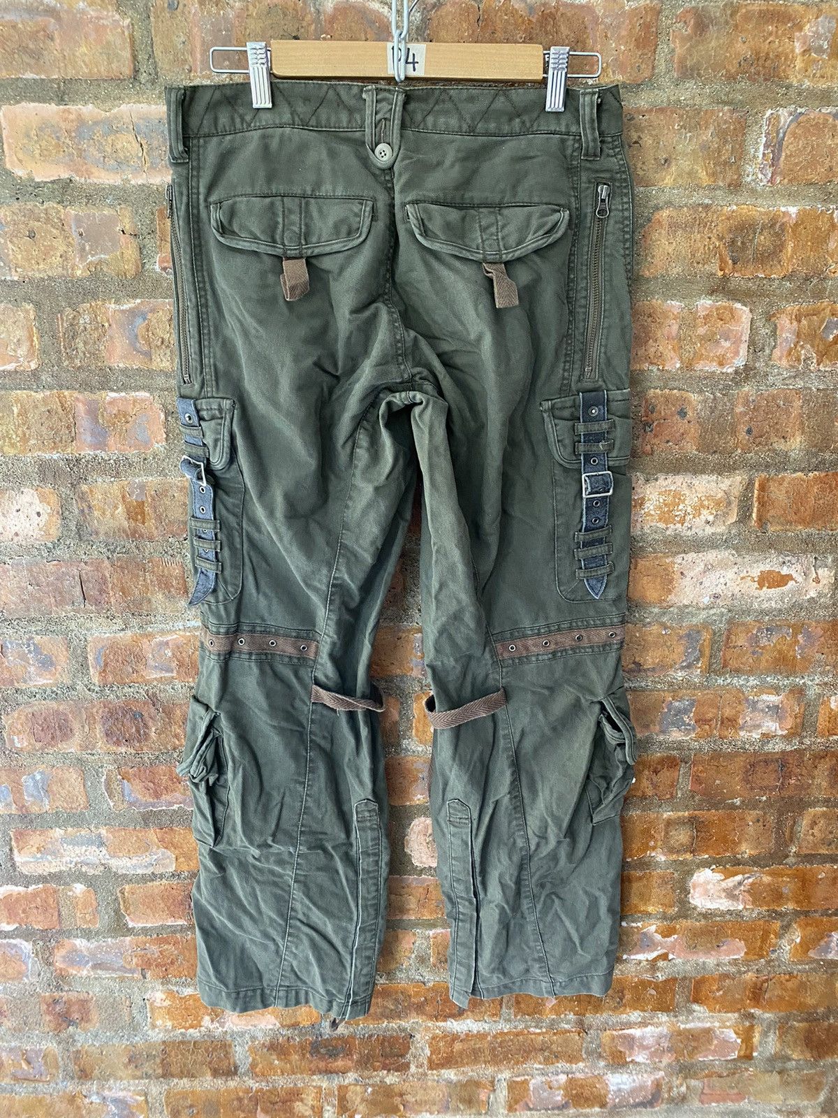 PPFM 2000s PPFM Bondage Multipocket tactical cargos Size US 31 - 13 Thumbnail