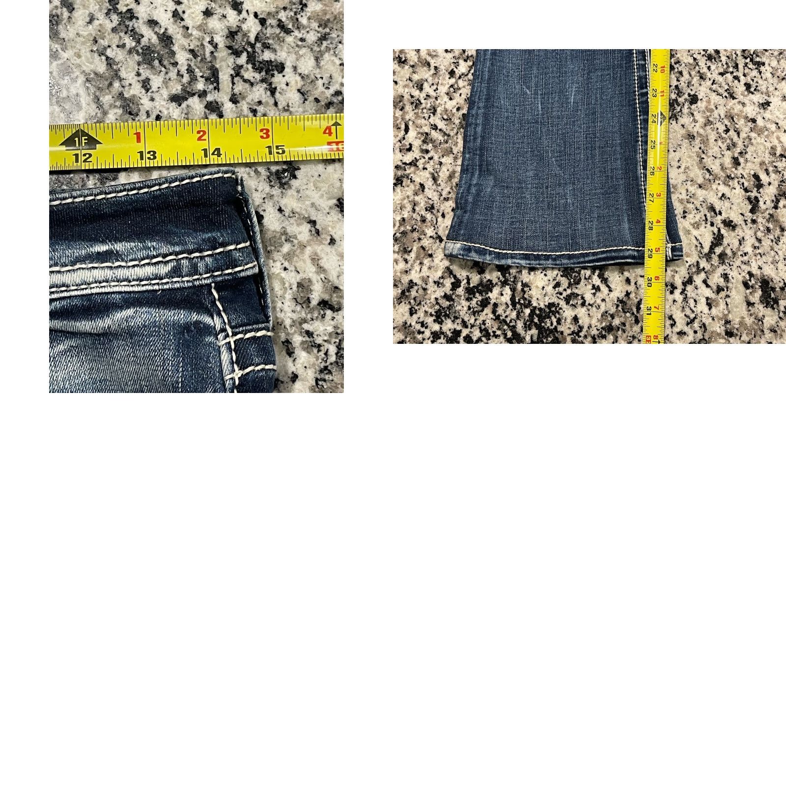 Miss Me Miss Me Chloe Boot Women's Jeans Size 28×29 Recent Model Size 26" / US 2 / IT 38 - 8 Thumbnail