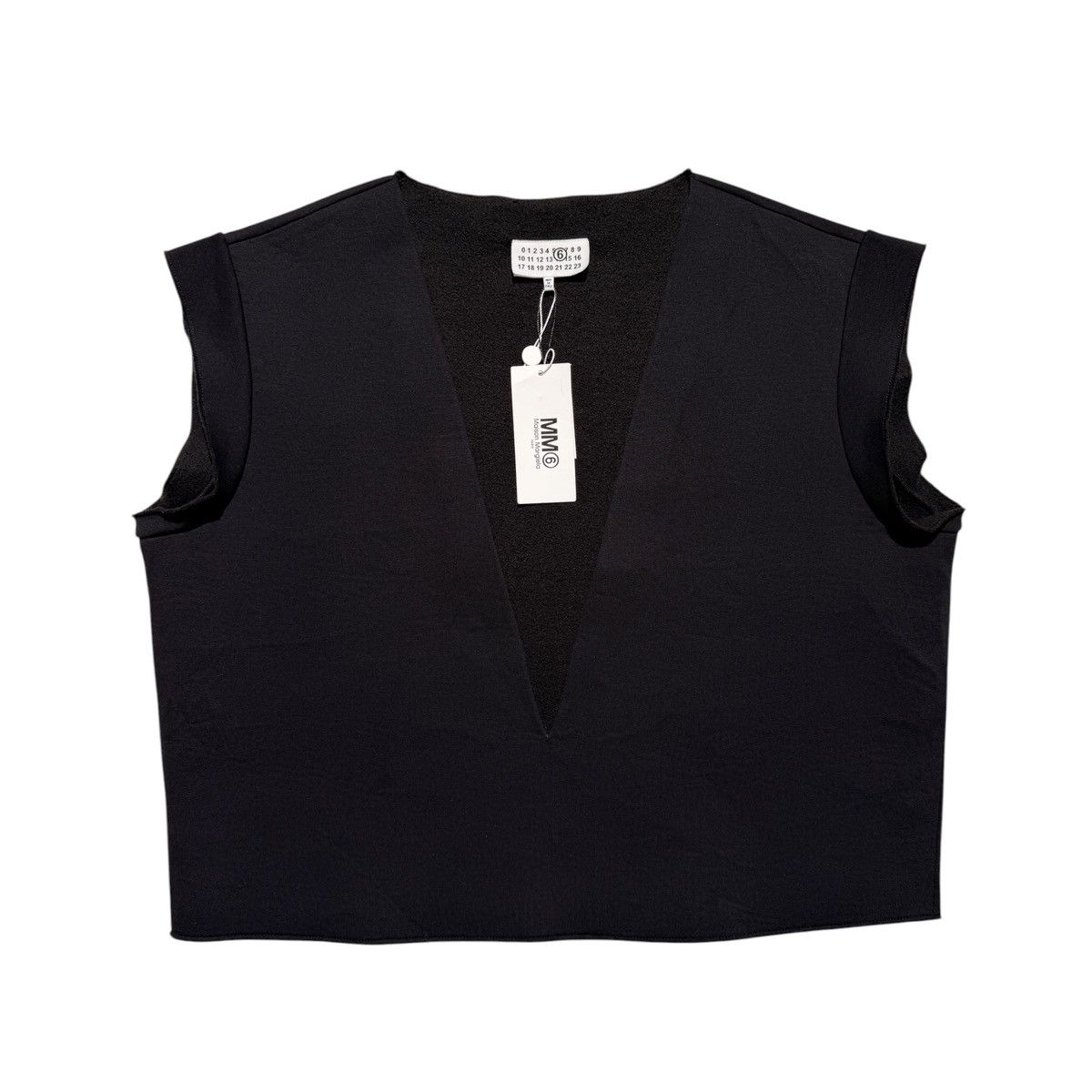 Maison Margiela Oversized V neck top Size US M / EU 48-50 / 2 - 1 Thumbnail