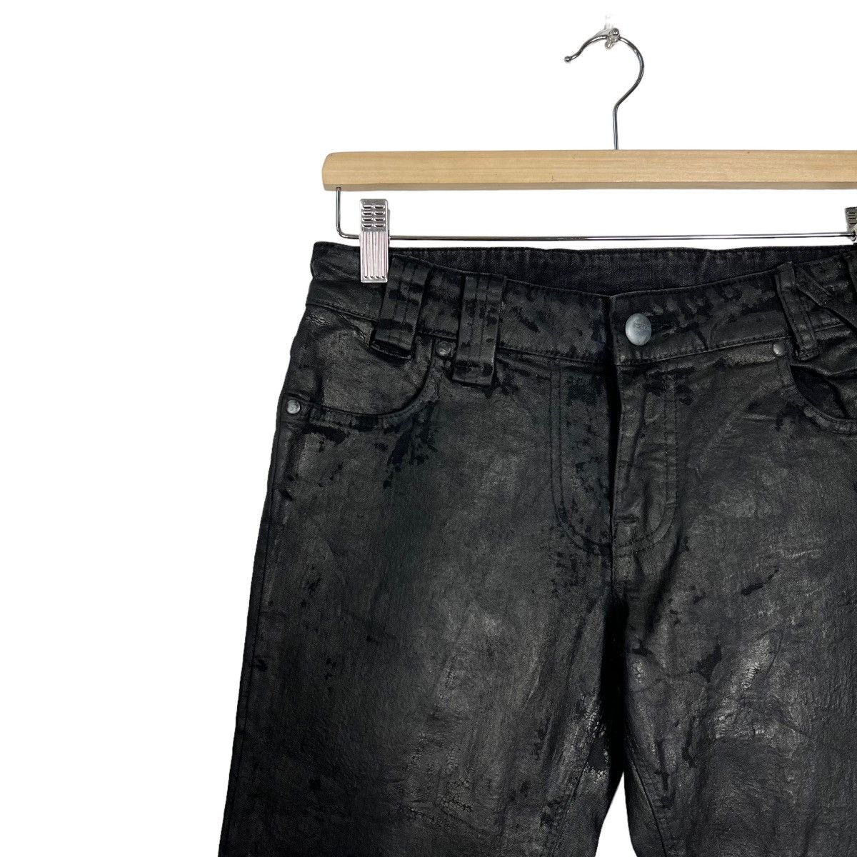 If Six Was Nine 🔥 NUI TUTTI 111 PAIN COATED PANTS Size US 28 / EU 44 - 6 Thumbnail