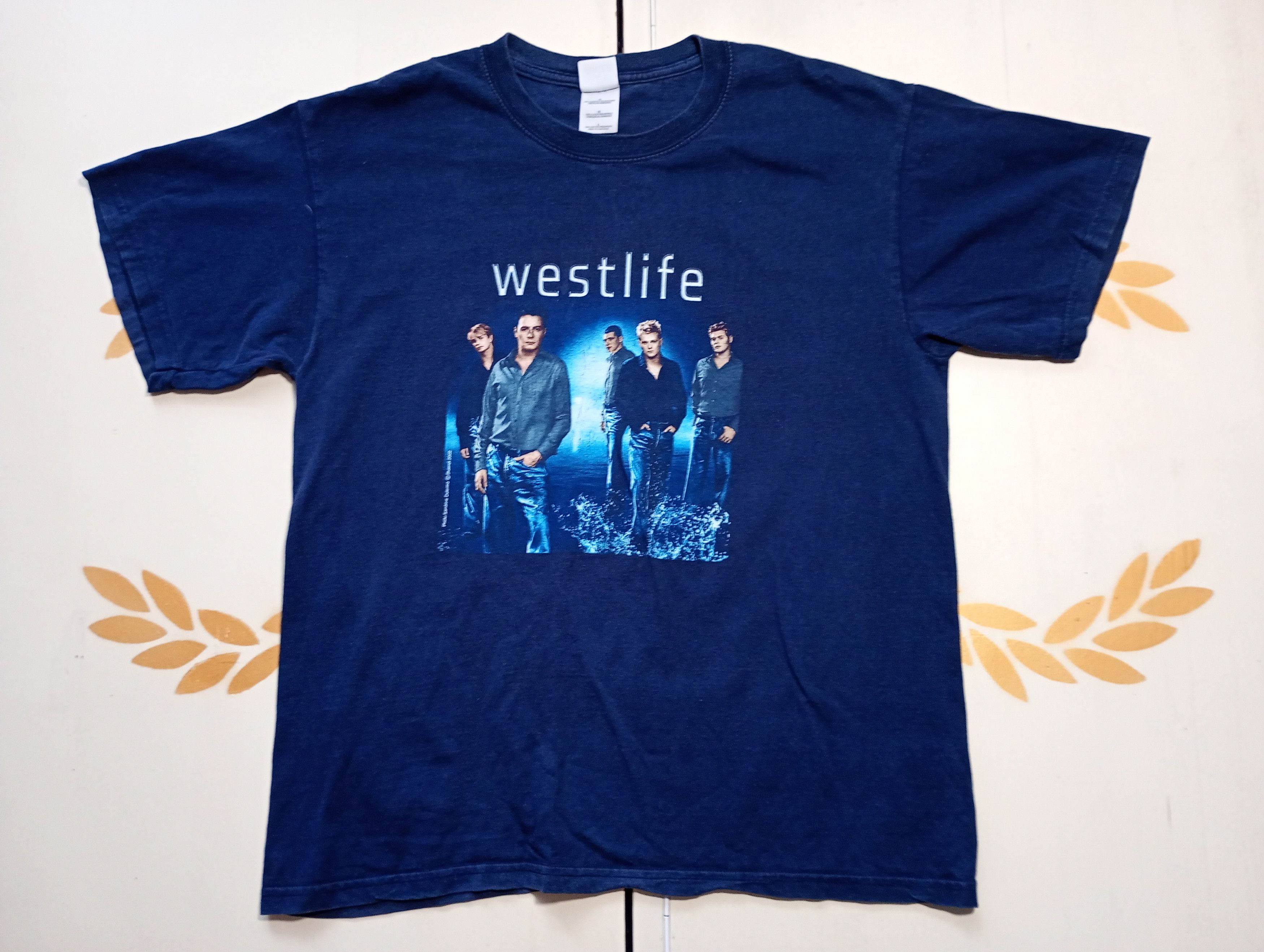 Gildan Westlife World Of Our Own Tour 2002 Gildan T-Shirt Size US L / EU 52-54 / 3 - 1 Thumbnail