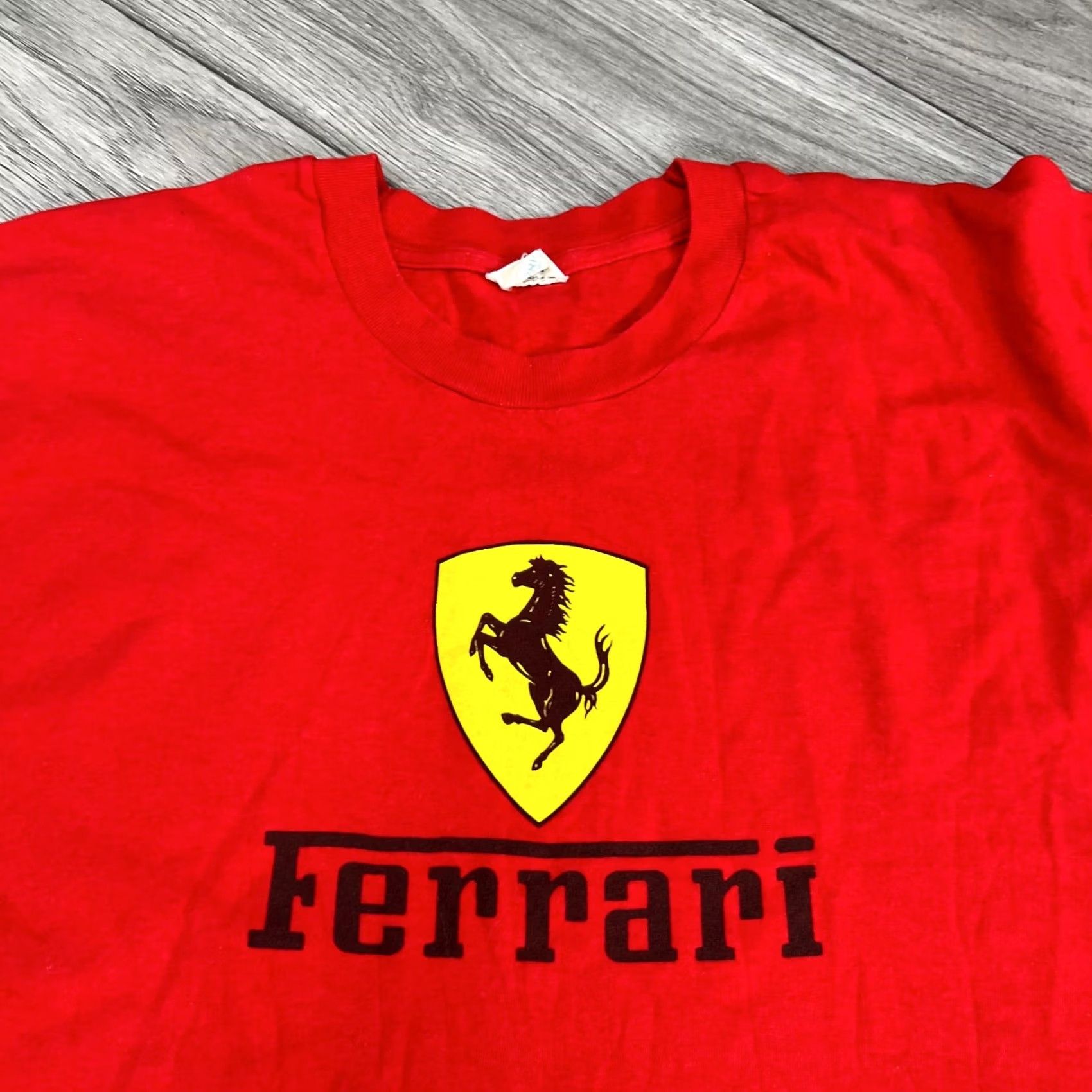 Vintage VINTAGE Ferrari Screen Stars T-Shirt Size 2XL Men Red Cotton Crew Neck Short Sleeve Shirt 2XL Mens Size US XXL / EU 58 / 5 - 3 Thumbnail