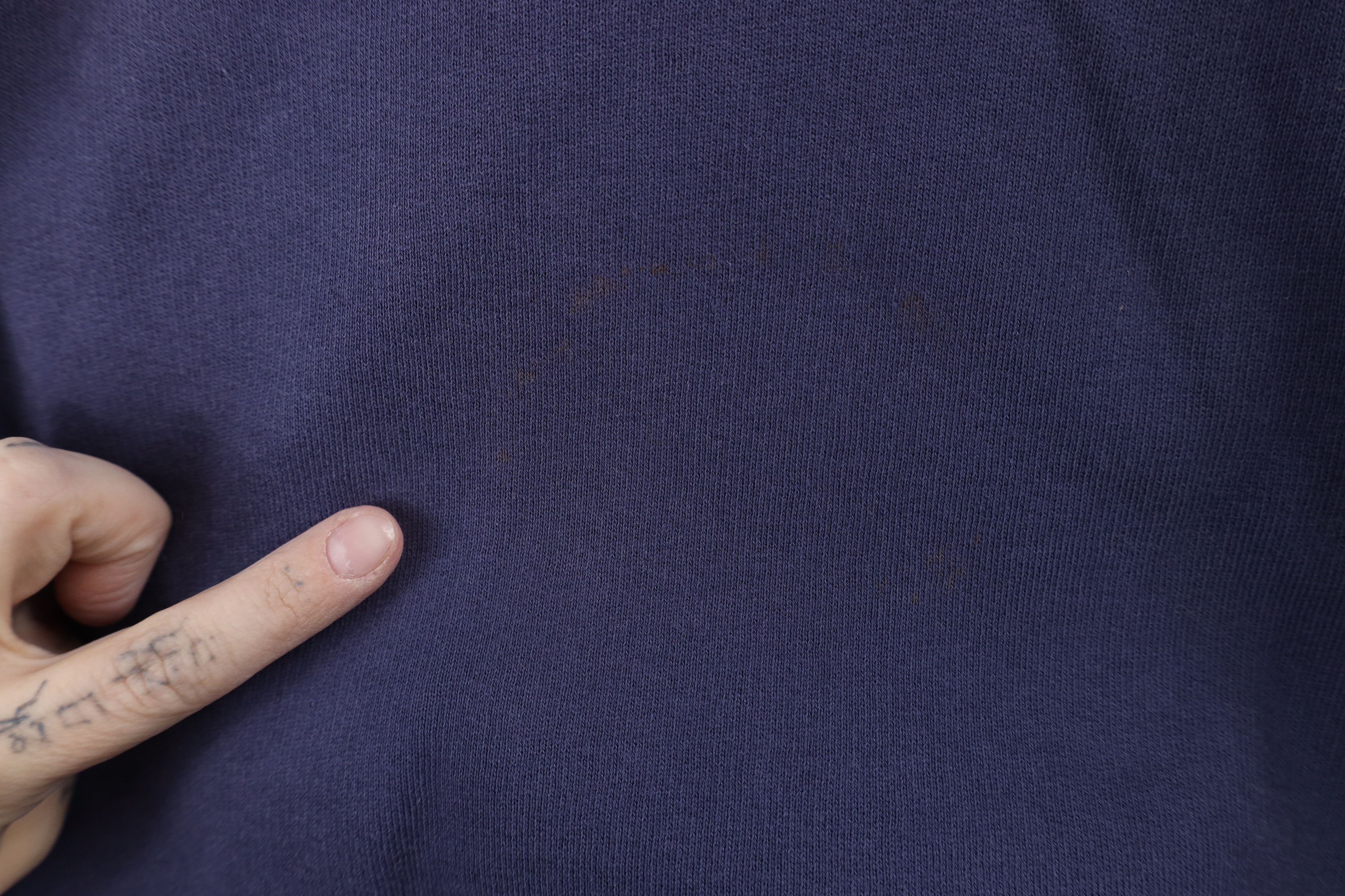 Gap × Vintage Vintage 90s Gap Blank Oversized Mock Neck Sweatshirt Purple Size S / US 4 / IT 40 - 4 Thumbnail
