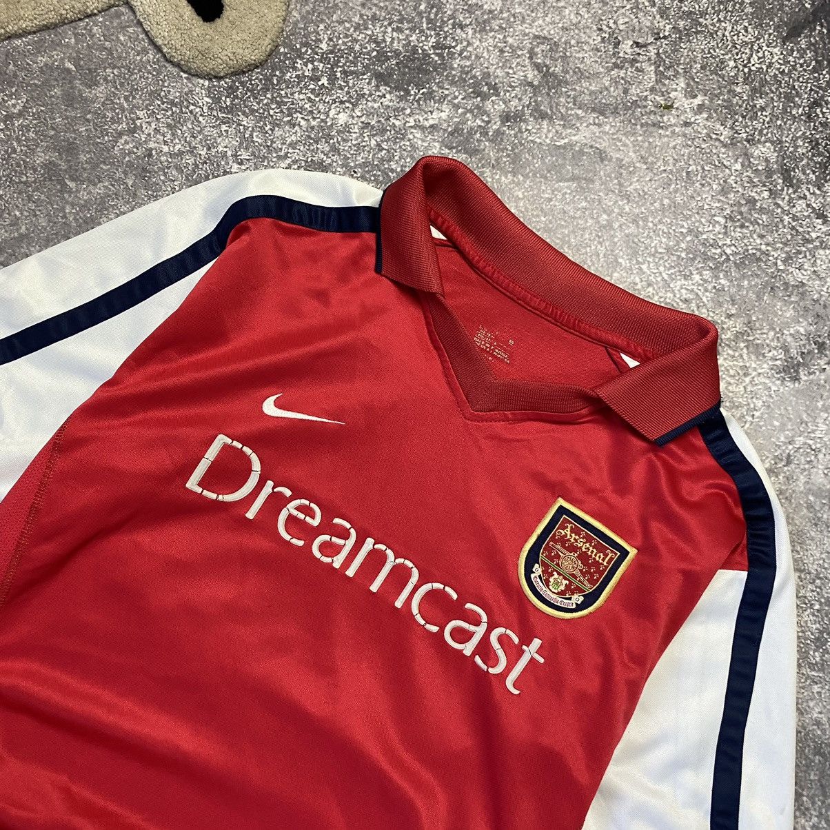 Vintage Vintage Nike FC Arcenal Dreamcast 1999 Soccer jersey Size US XS / EU 42 / 0 - 2 Thumbnail