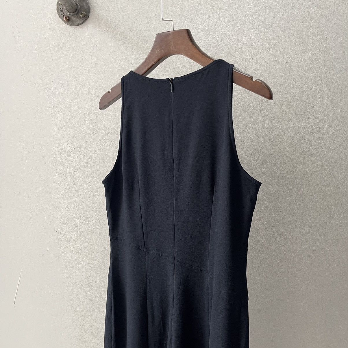 Claude Montana × Vintage Vintage 90s Claude Montana Blu Midi Dress Size M / US 6-8 / IT 42-44 - 5 Thumbnail