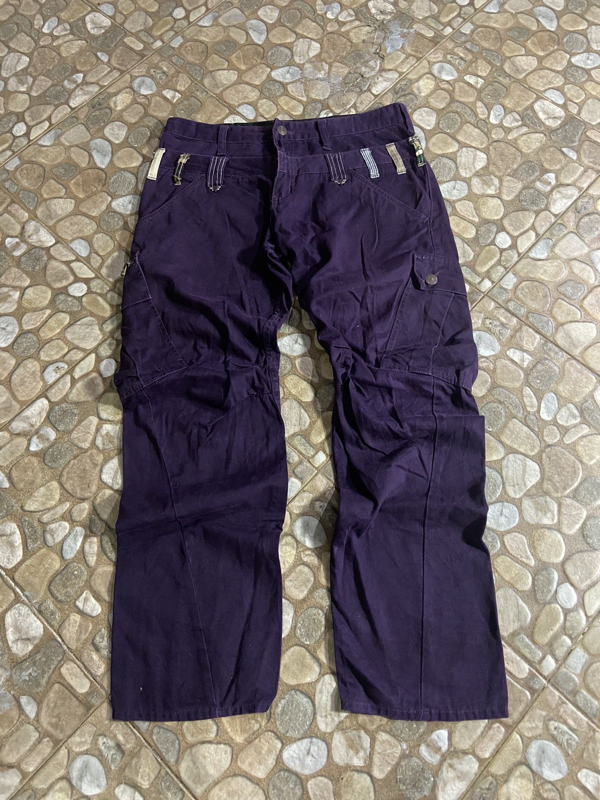 Hysteric Glamour Vtg dominate cargo doubel waist pants Size US 32 / EU 48 - 2 Thumbnail