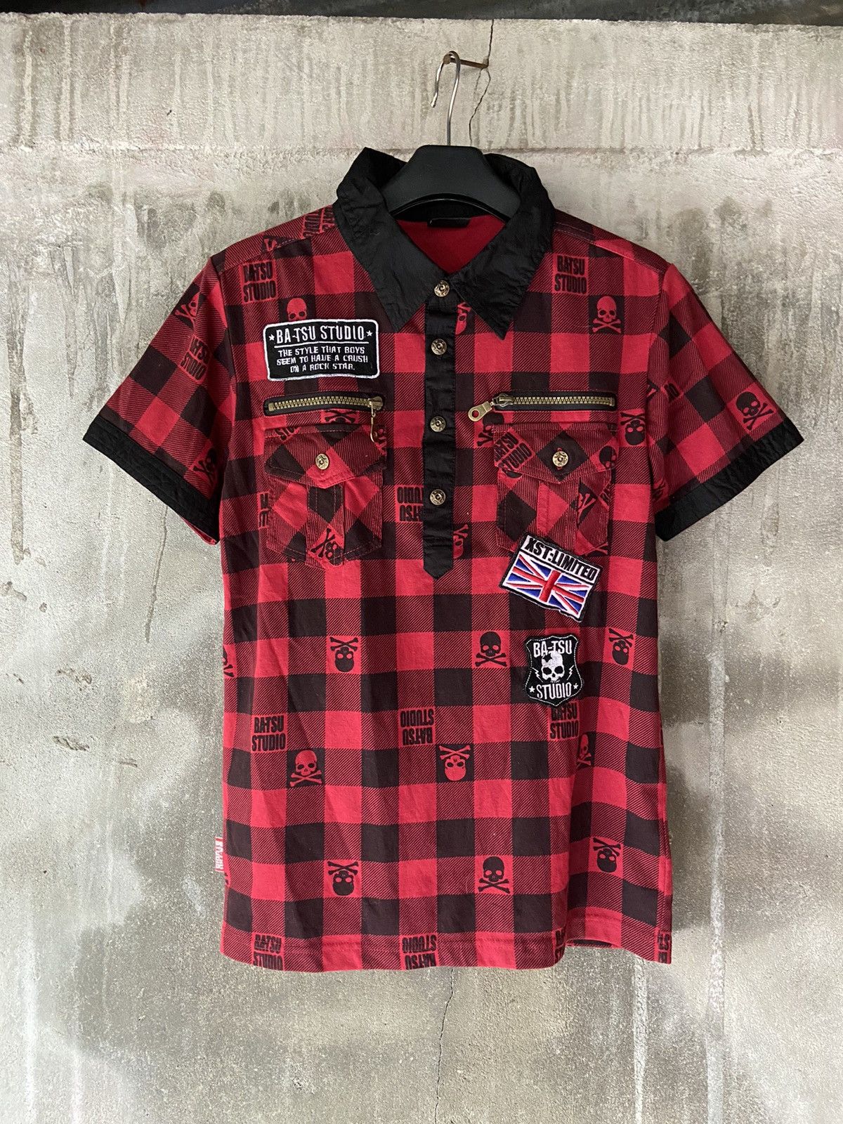 14th Addiction BA-TSU STUDIO XST LIMITED PUNK SHIRT Size US S / EU 44-46 / 1 - 1 Thumbnail