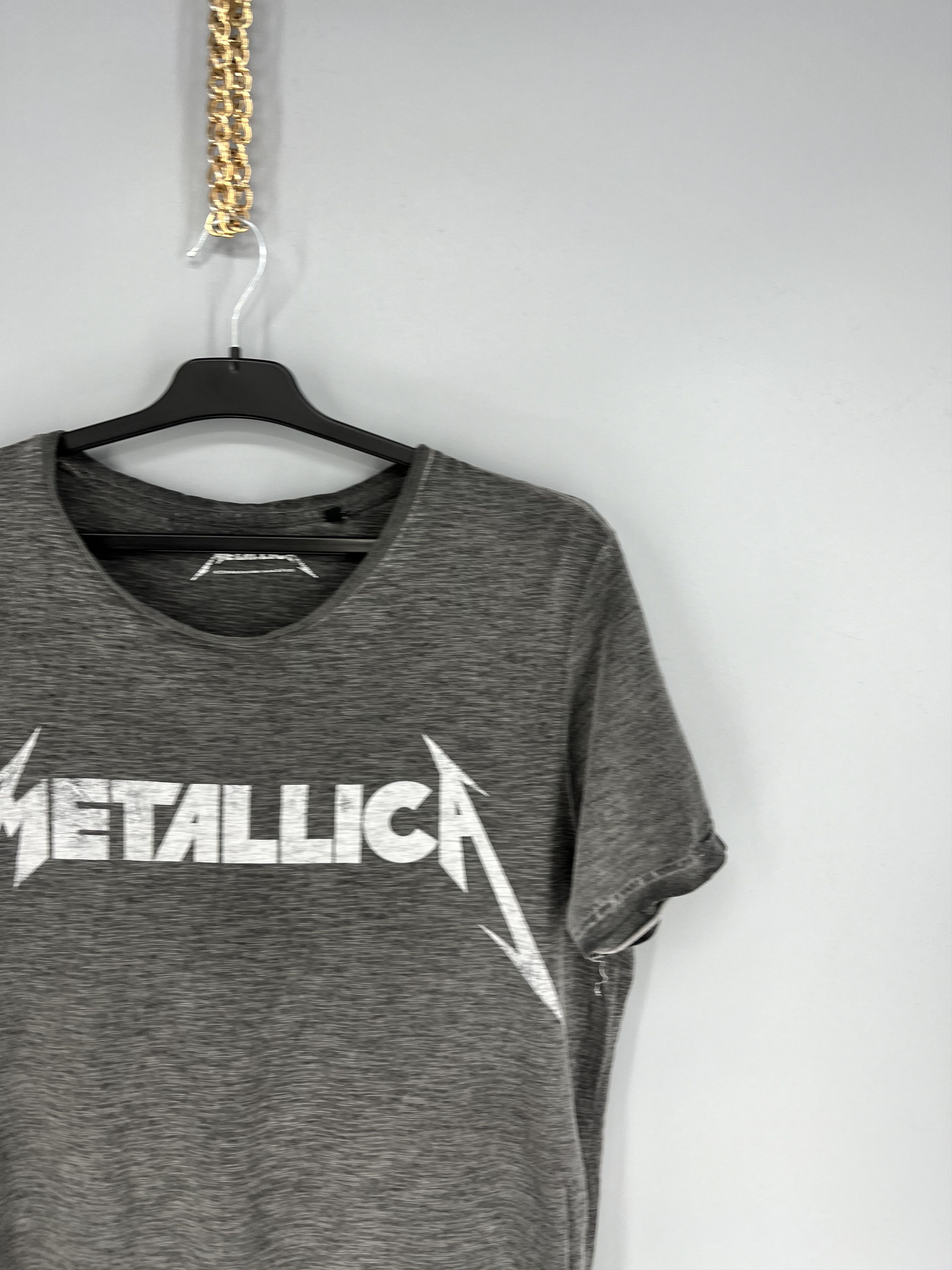 Band Tees × Vintage Vintage Y2K Metallica Skulls Dead Face Band Rock Streetwear Size US L / EU 52-54 / 3 - 5 Thumbnail