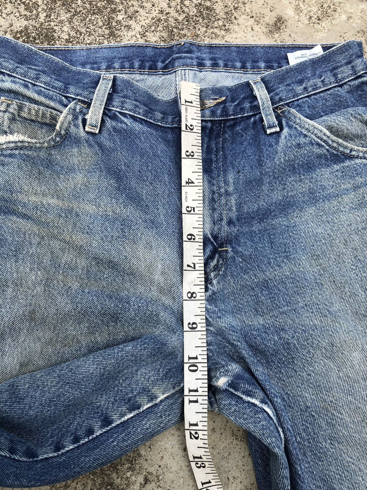 Dickies × Vintage DICKIES CARPENTER DISTRESSED DENIM Size US 30 / EU 46 - 12 Thumbnail
