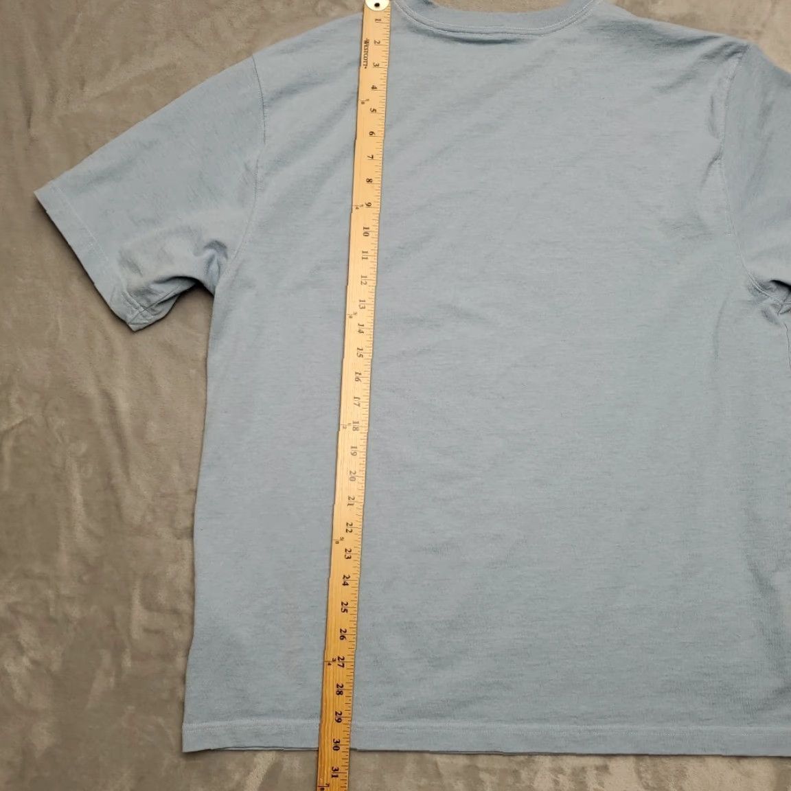 Carhartt Carhartt Shirt Mens Large Blue Loose Fit Short Sleeve Crewneck Pocket Work TEE Size US L / EU 52-54 / 3 - 6 Thumbnail