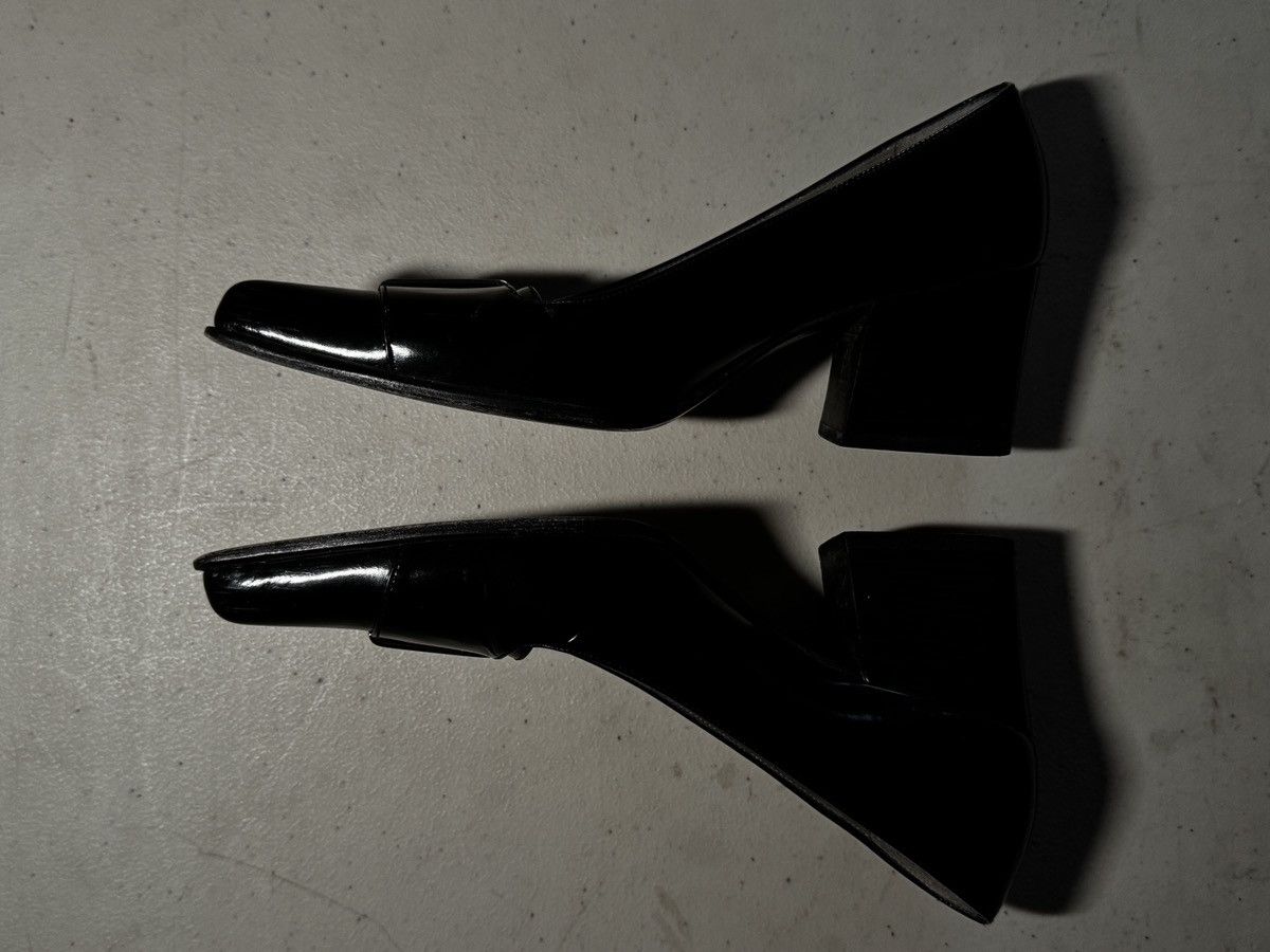 Prada Prada Spazzolato Nero Heels Size US 6.5 / IT 36.5 - 4 Thumbnail