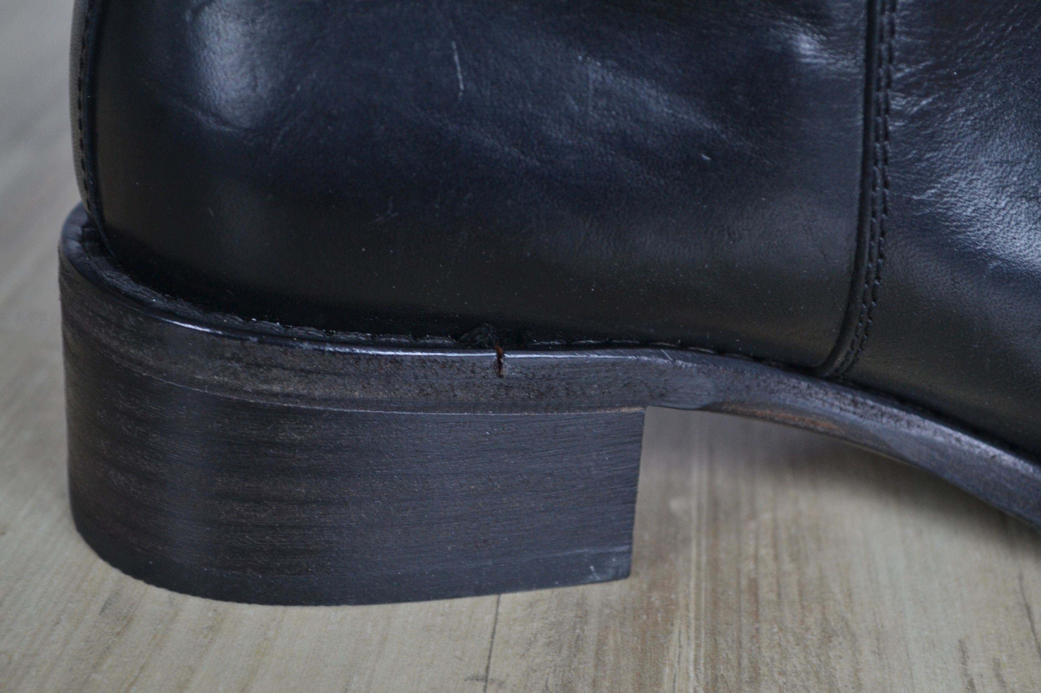 Miu Miu MIU MIU Boots Black Leather Peco Shoes Combat PRADA Size US 6 / IT 36 - 16 Thumbnail
