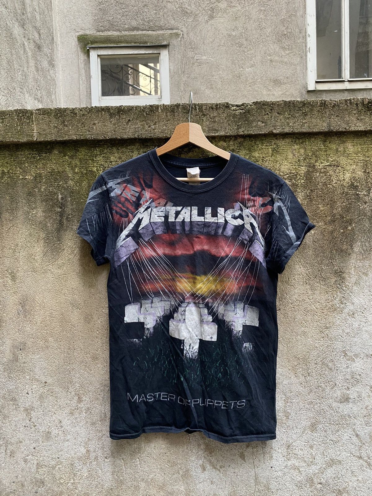 Vintage Metallica Overprinted Master of Puppets Tee